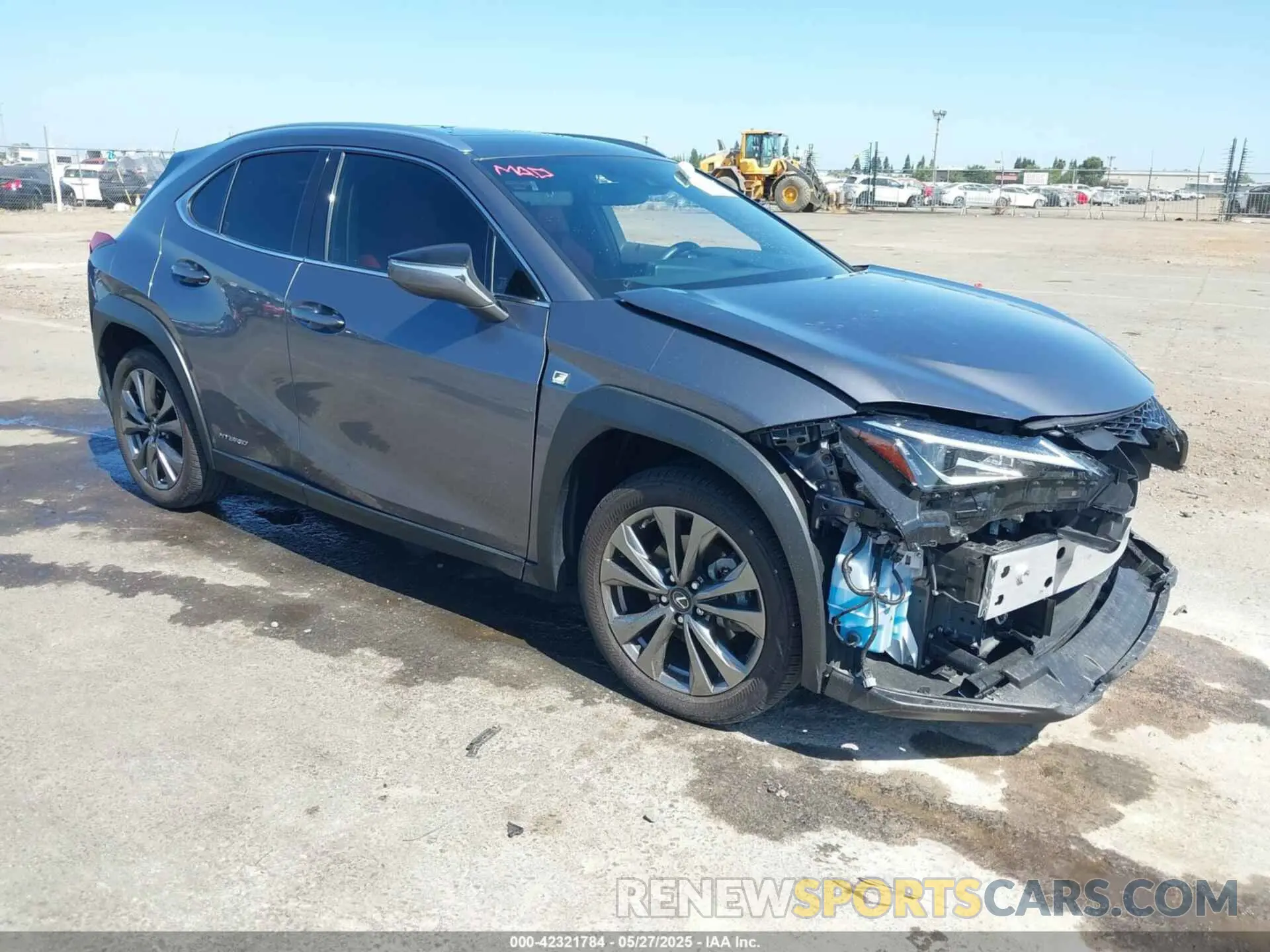 1 Photograph of a damaged car JTHR9JBH3M2052706 LEXUS UX 250H 2021