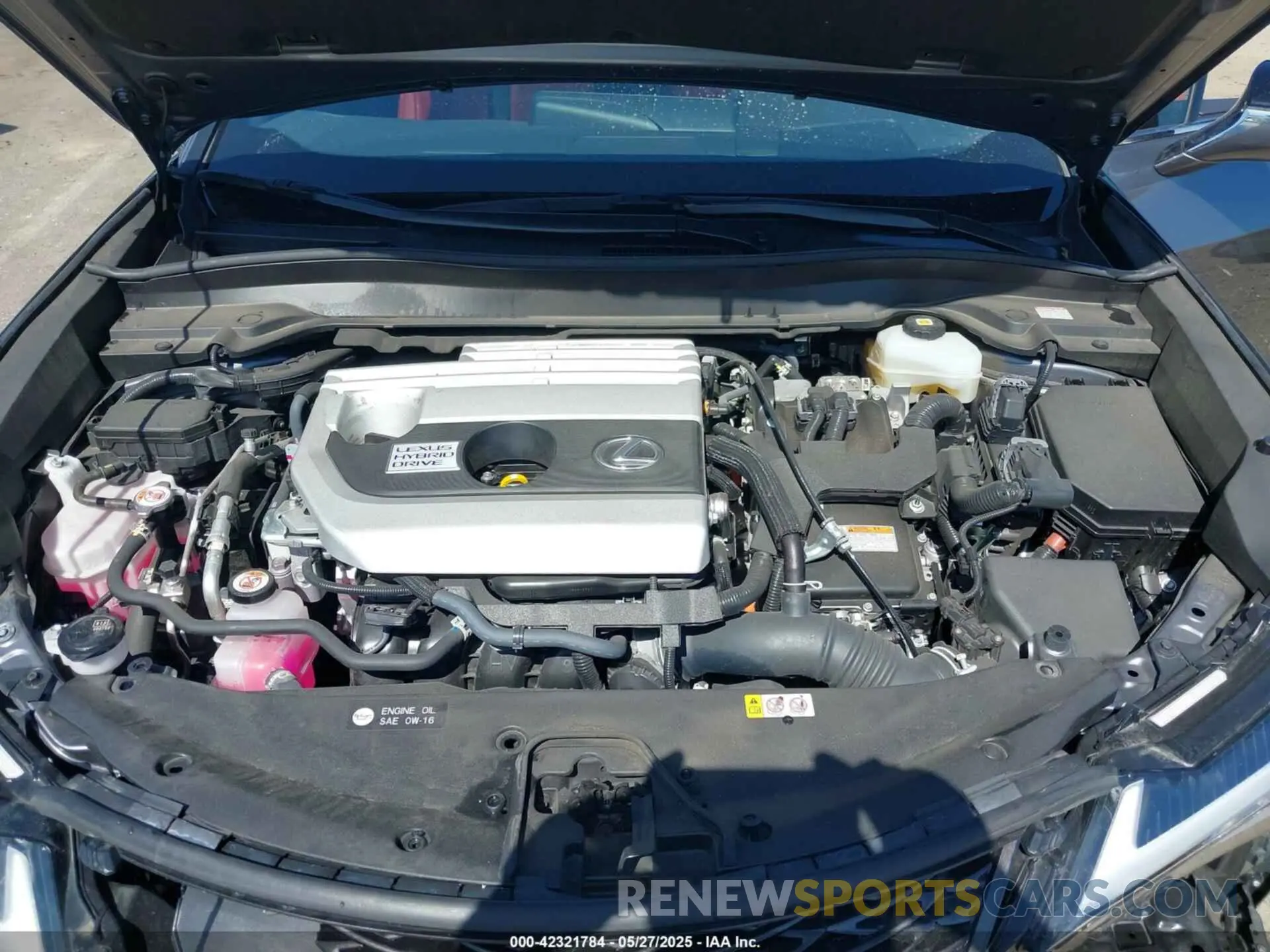 10 Photograph of a damaged car JTHR9JBH3M2052706 LEXUS UX 250H 2021