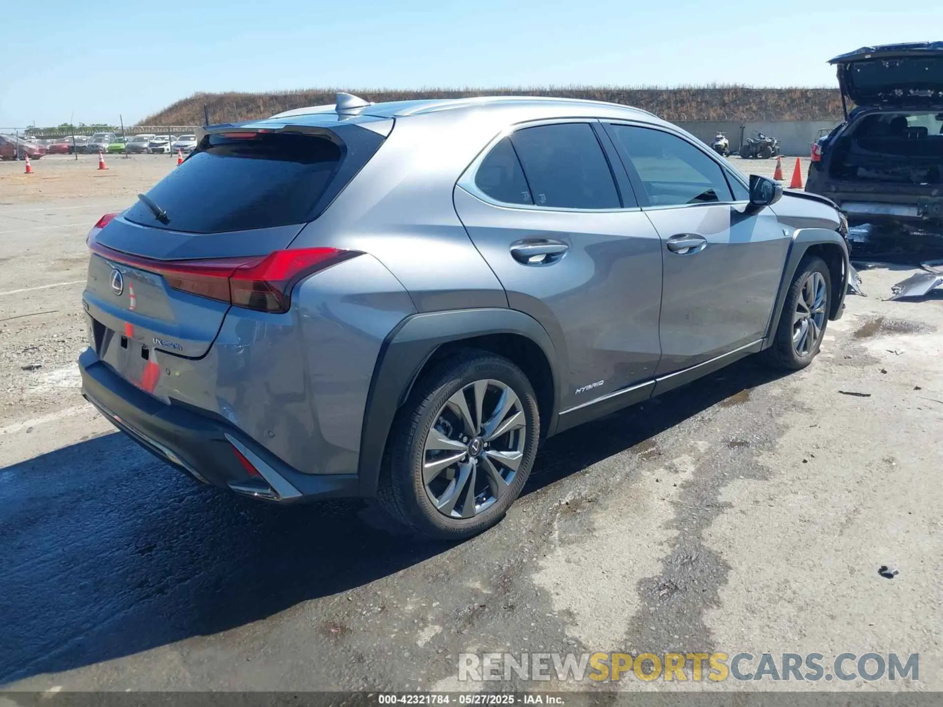 4 Photograph of a damaged car JTHR9JBH3M2052706 LEXUS UX 250H 2021
