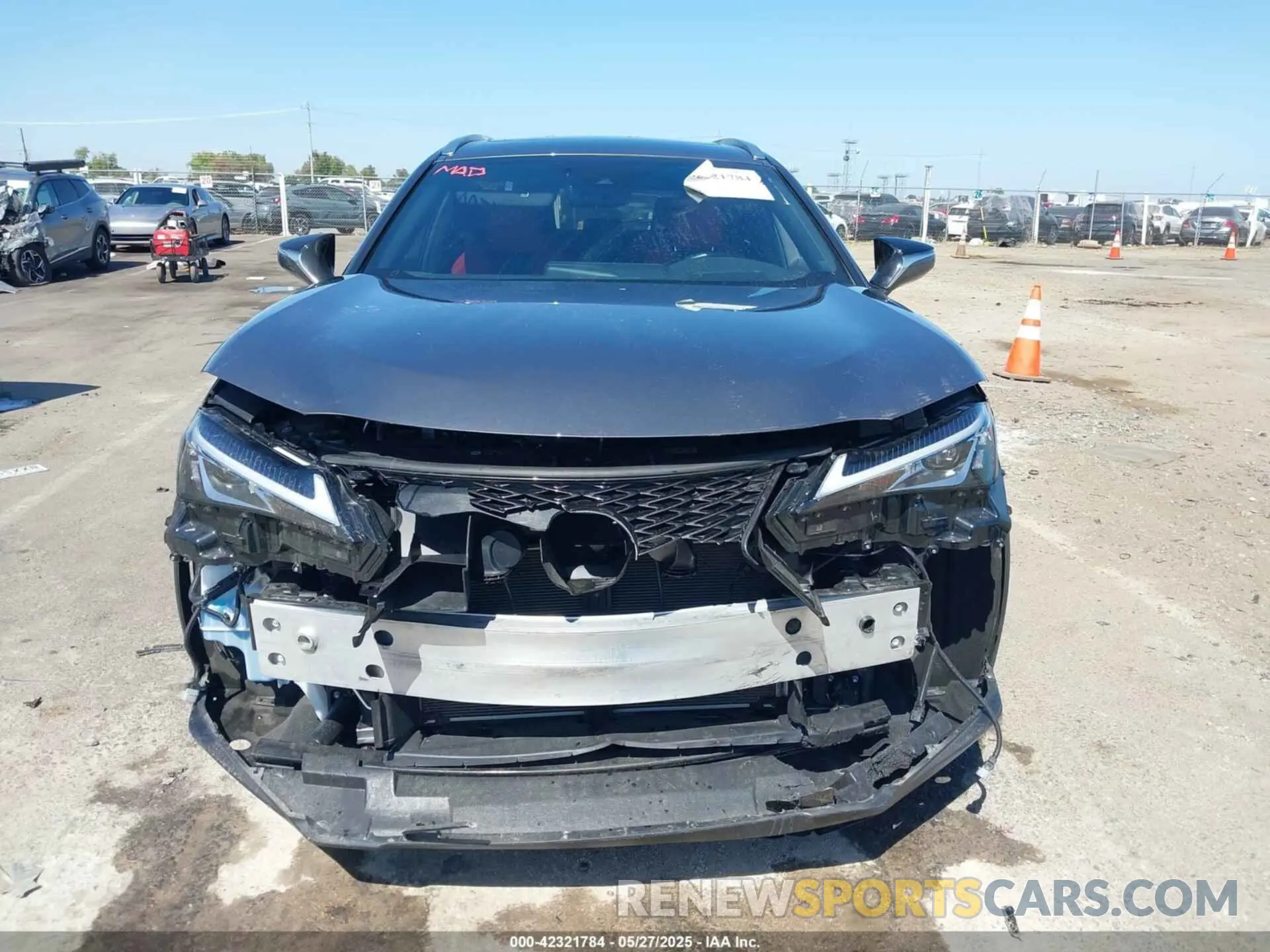 6 Photograph of a damaged car JTHR9JBH3M2052706 LEXUS UX 250H 2021