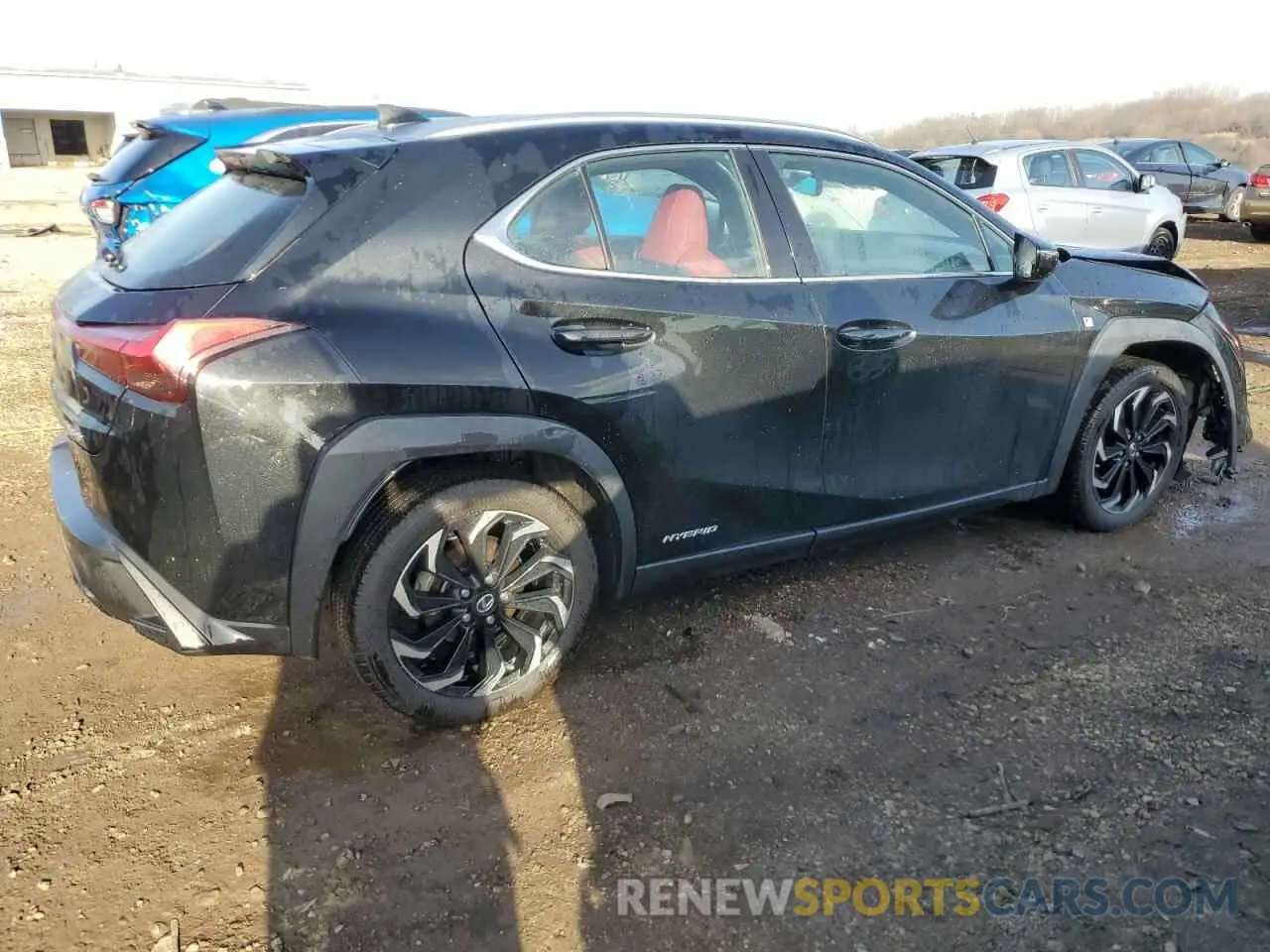 3 Photograph of a damaged car JTHR9JBH7M2041966 LEXUS UX 250H 2021
