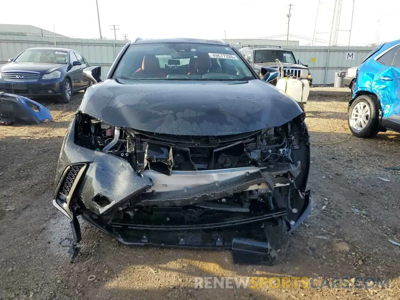 5 Photograph of a damaged car JTHR9JBH7M2041966 LEXUS UX 250H 2021