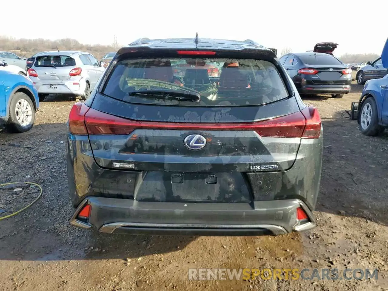 6 Photograph of a damaged car JTHR9JBH7M2041966 LEXUS UX 250H 2021