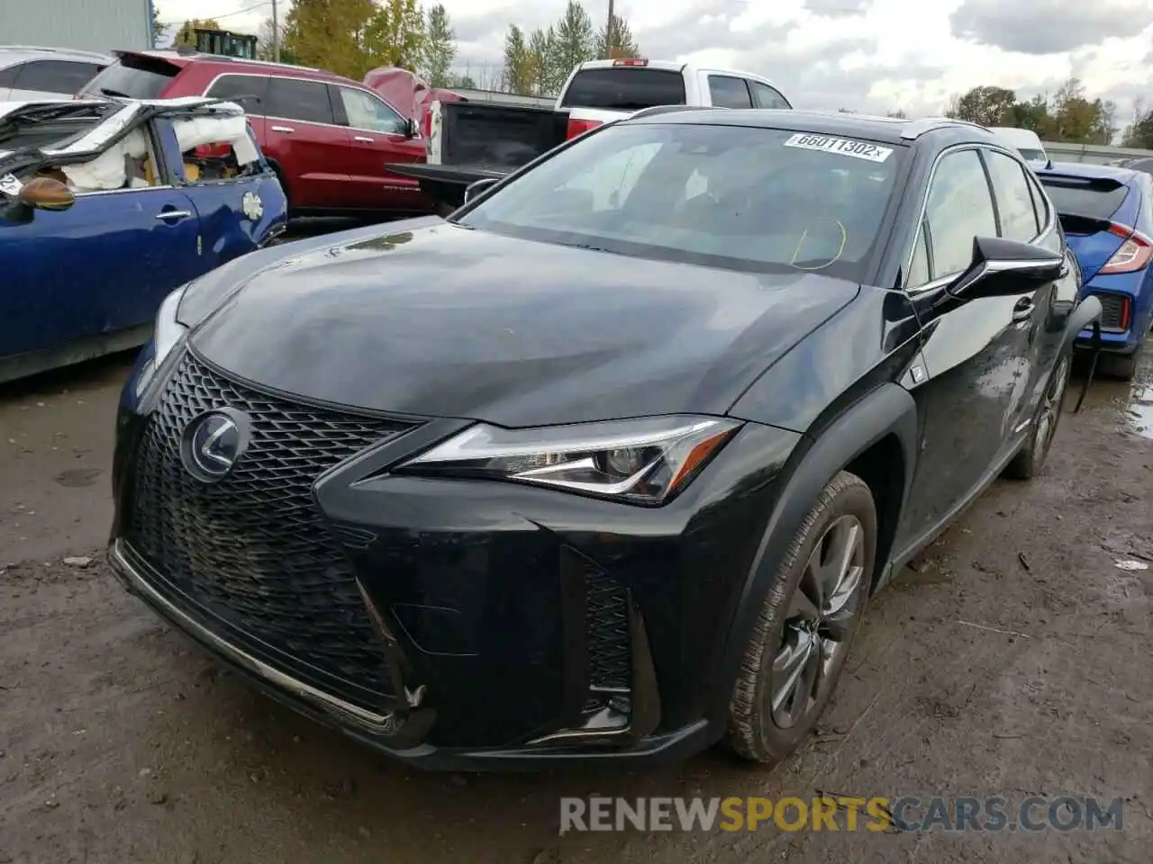 2 Photograph of a damaged car JTHR9JBH7M2050747 LEXUS UX 250H 2021