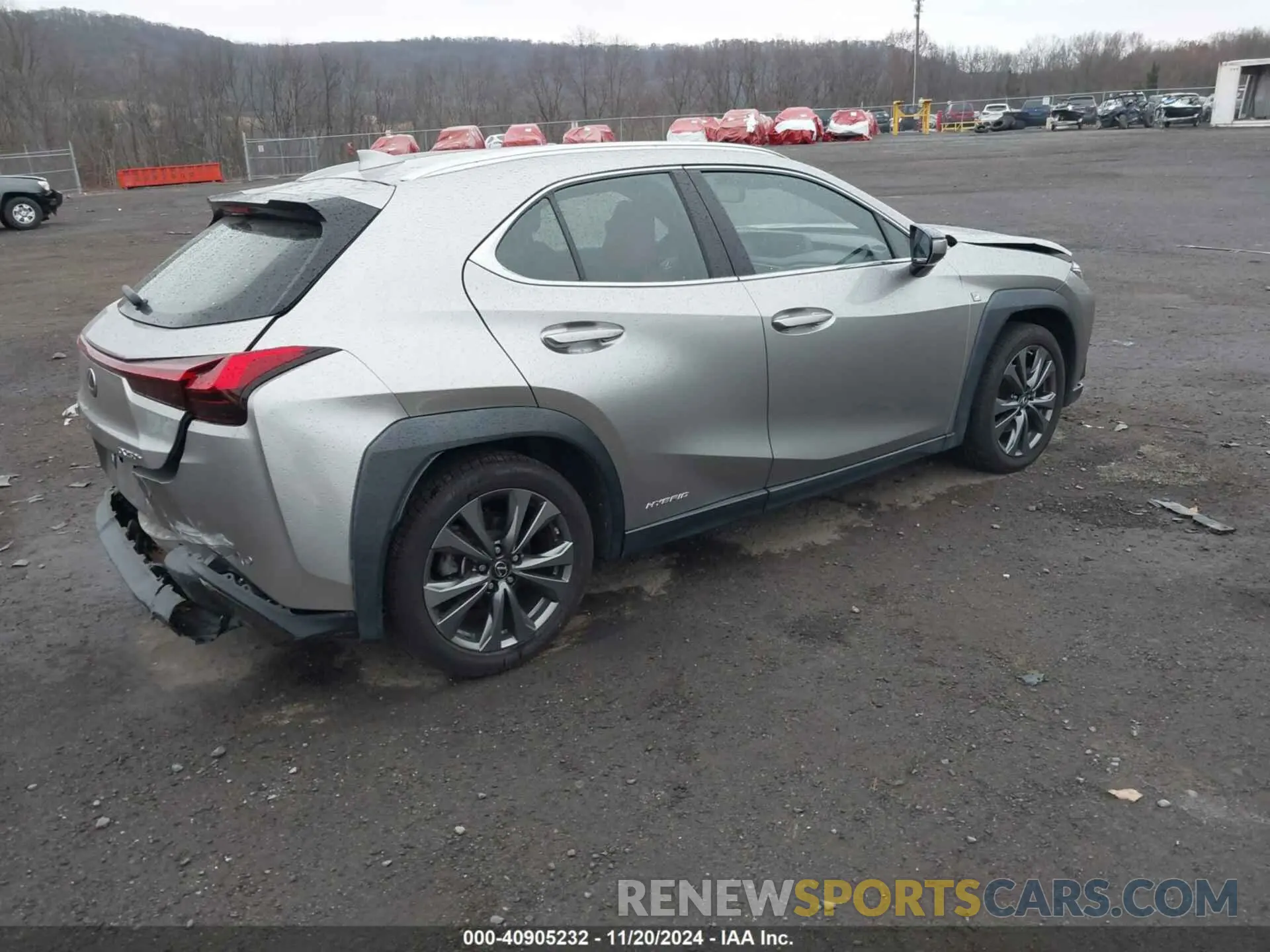 4 Photograph of a damaged car JTHR9JBH9M2041385 LEXUS UX 250H 2021