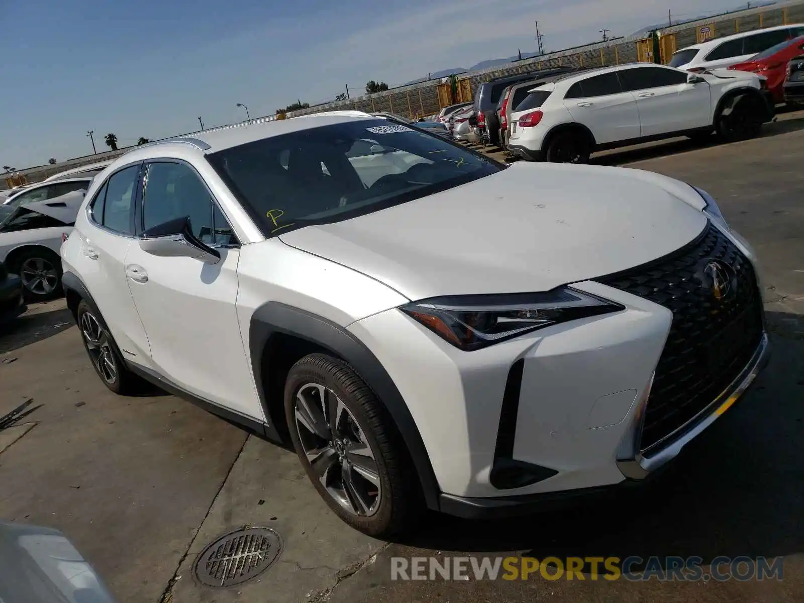 1 Photograph of a damaged car JTHX9JBH0M2042691 LEXUS UX 250H 2021