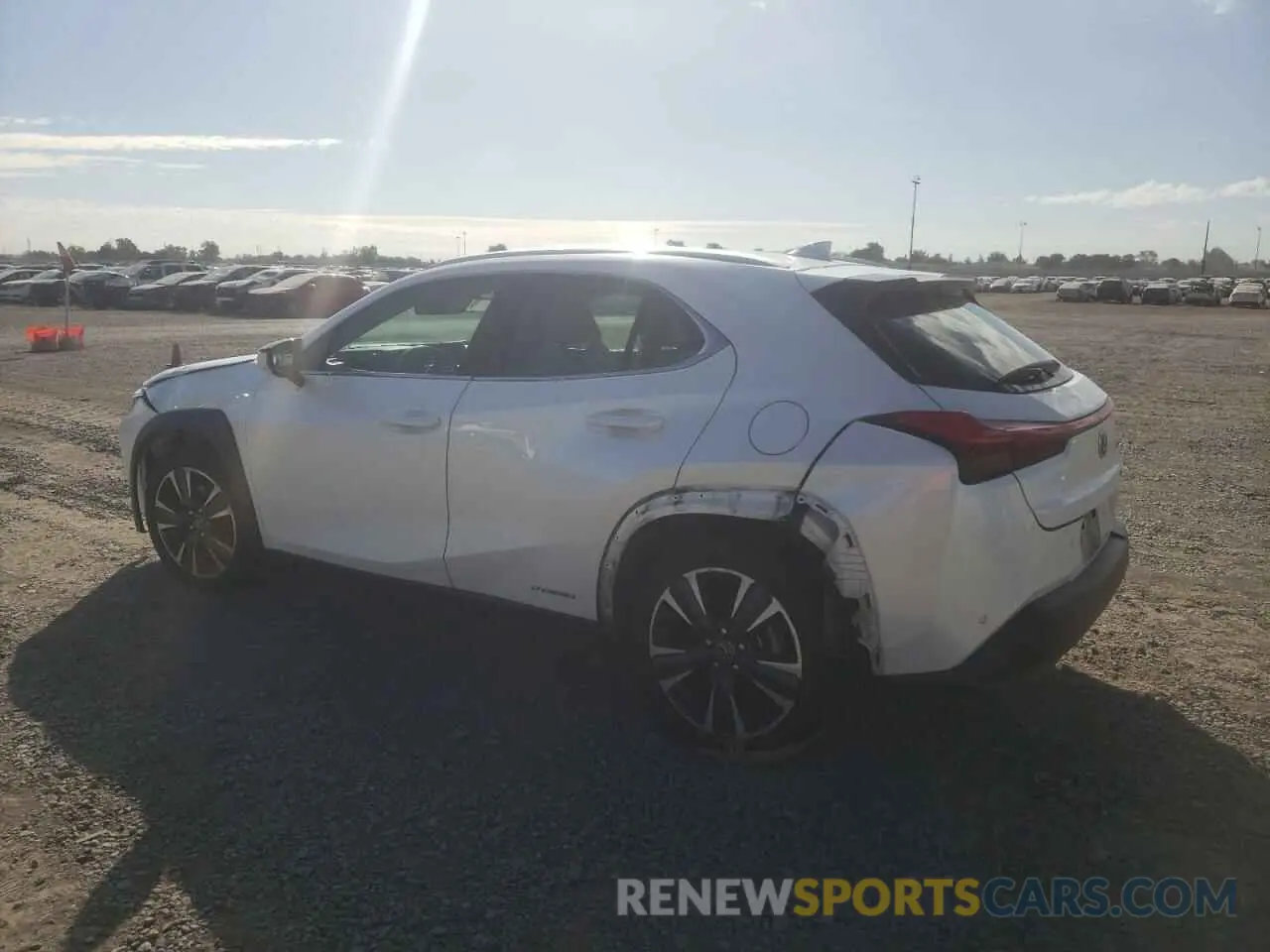2 Photograph of a damaged car JTHX9JBH0M2053576 LEXUS UX 250H 2021