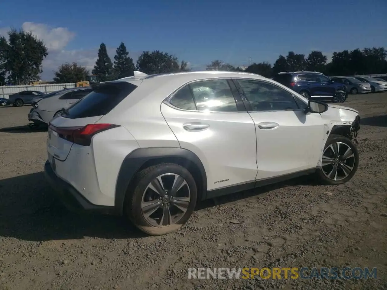 3 Photograph of a damaged car JTHX9JBH0M2053576 LEXUS UX 250H 2021