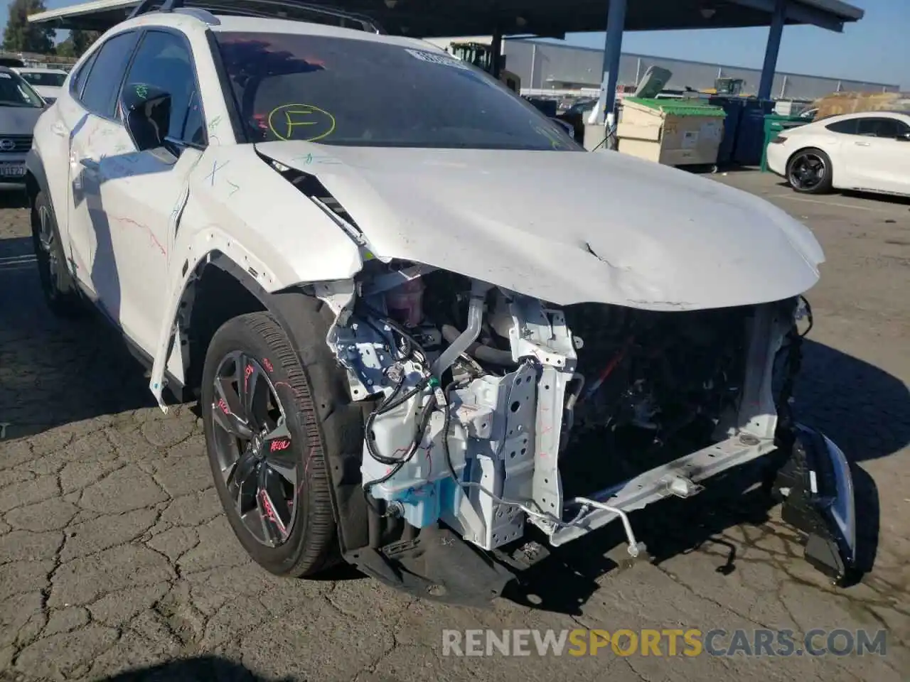 9 Photograph of a damaged car JTHX9JBH1M2040433 LEXUS UX 250H 2021