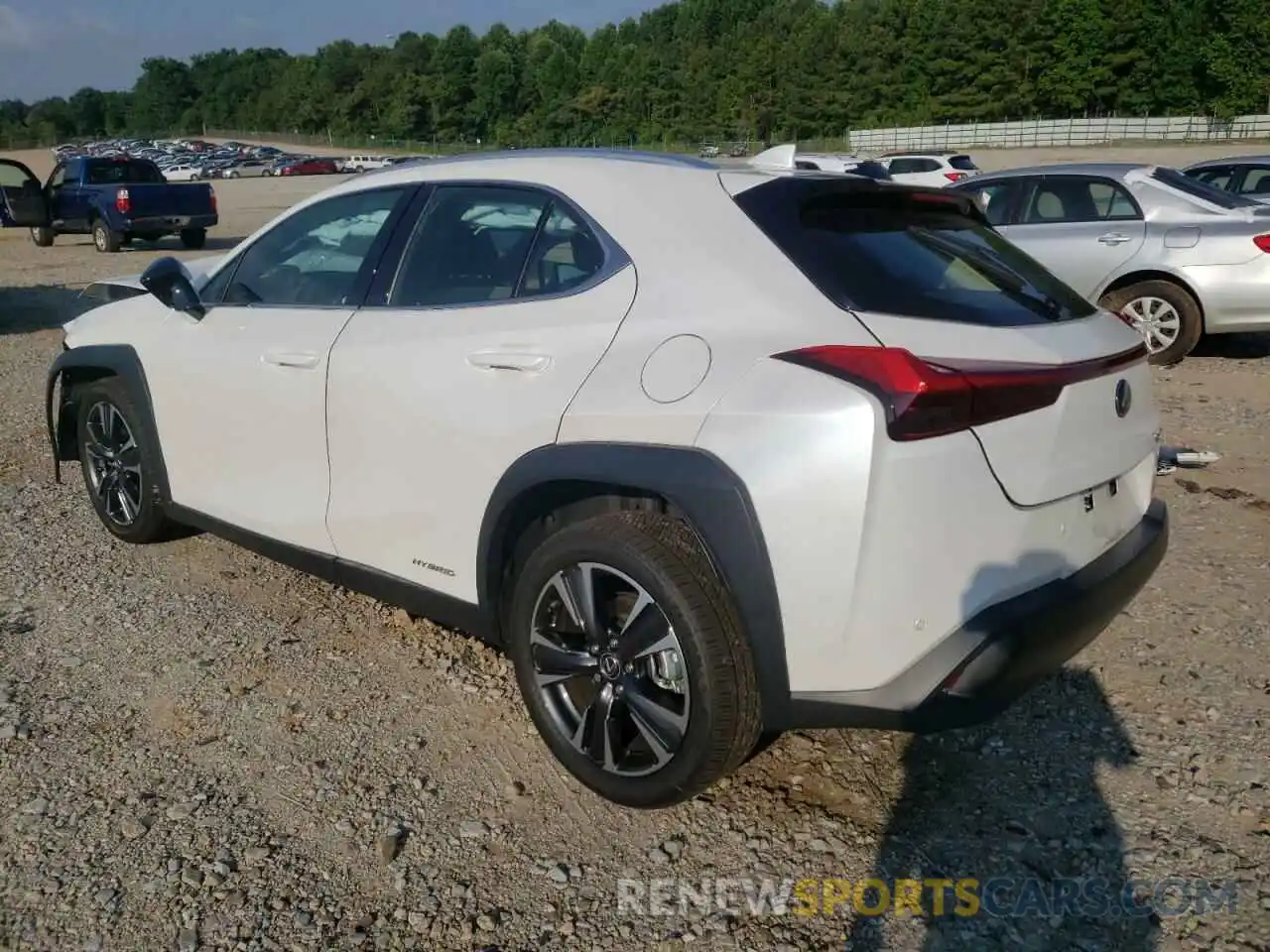 3 Photograph of a damaged car JTHX9JBH2M2042286 LEXUS UX 250H 2021