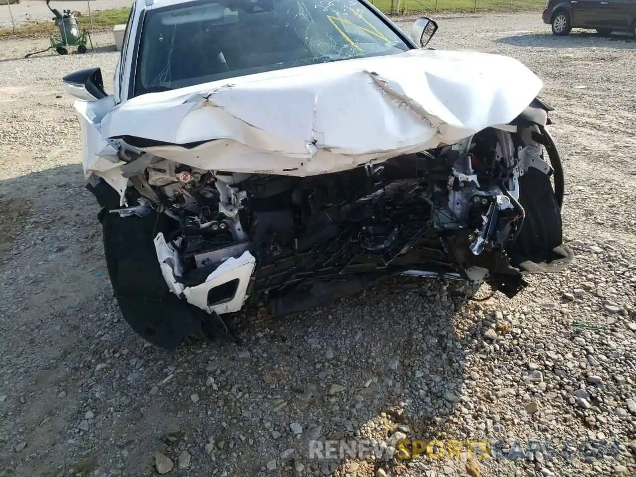 9 Photograph of a damaged car JTHX9JBH2M2042286 LEXUS UX 250H 2021