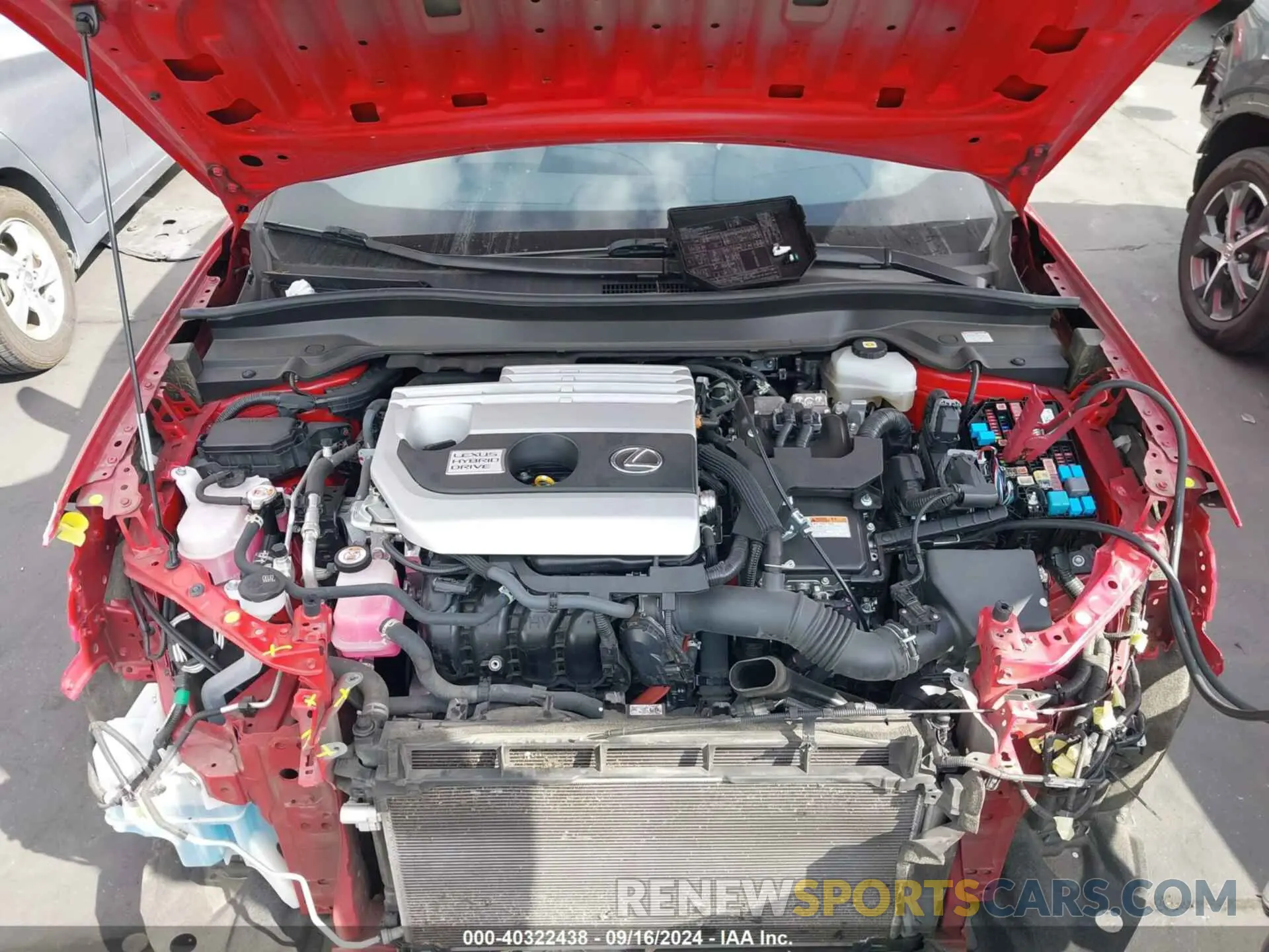 10 Photograph of a damaged car JTHX9JBH2M2049464 LEXUS UX 250H 2021
