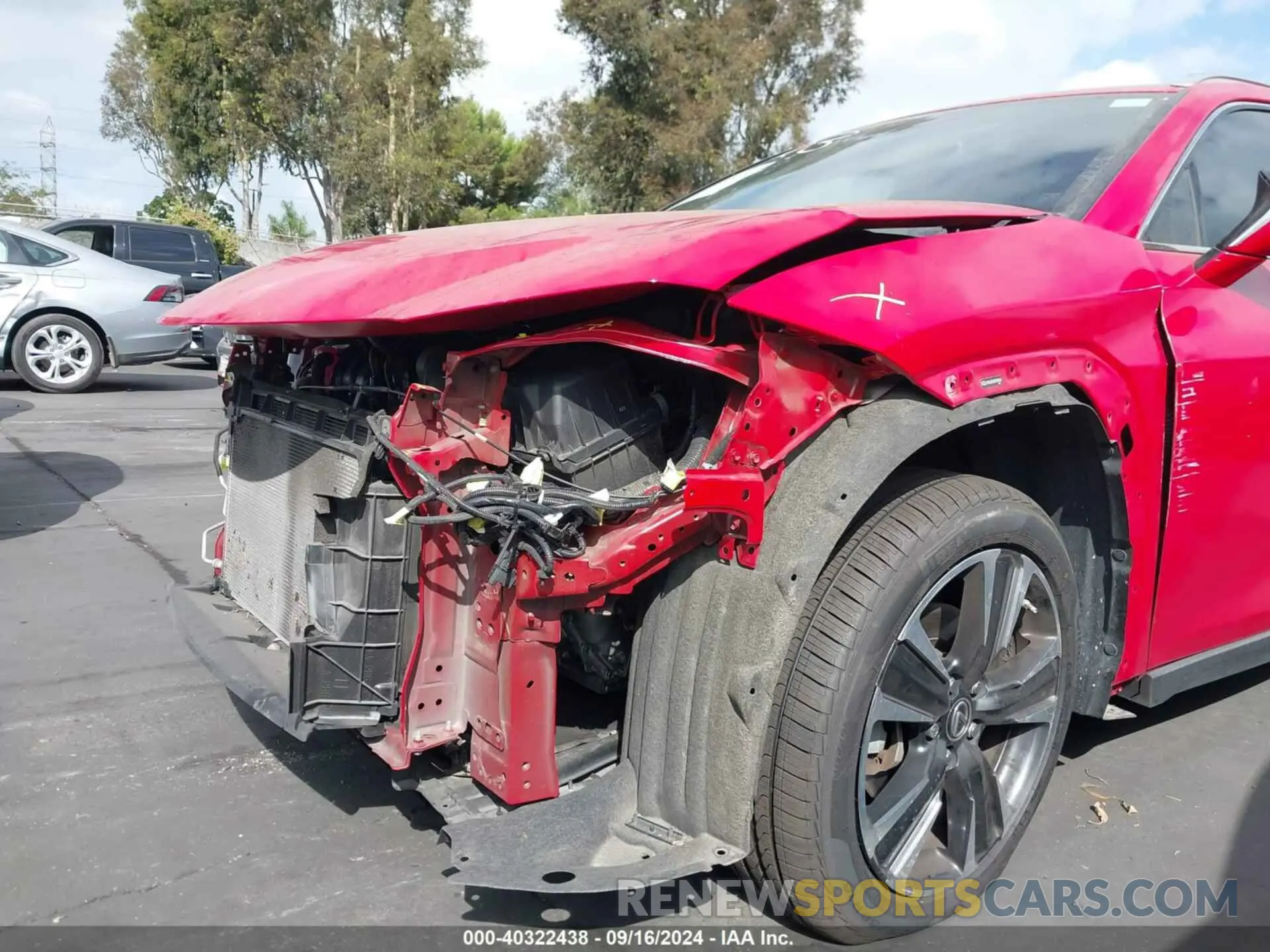 6 Photograph of a damaged car JTHX9JBH2M2049464 LEXUS UX 250H 2021