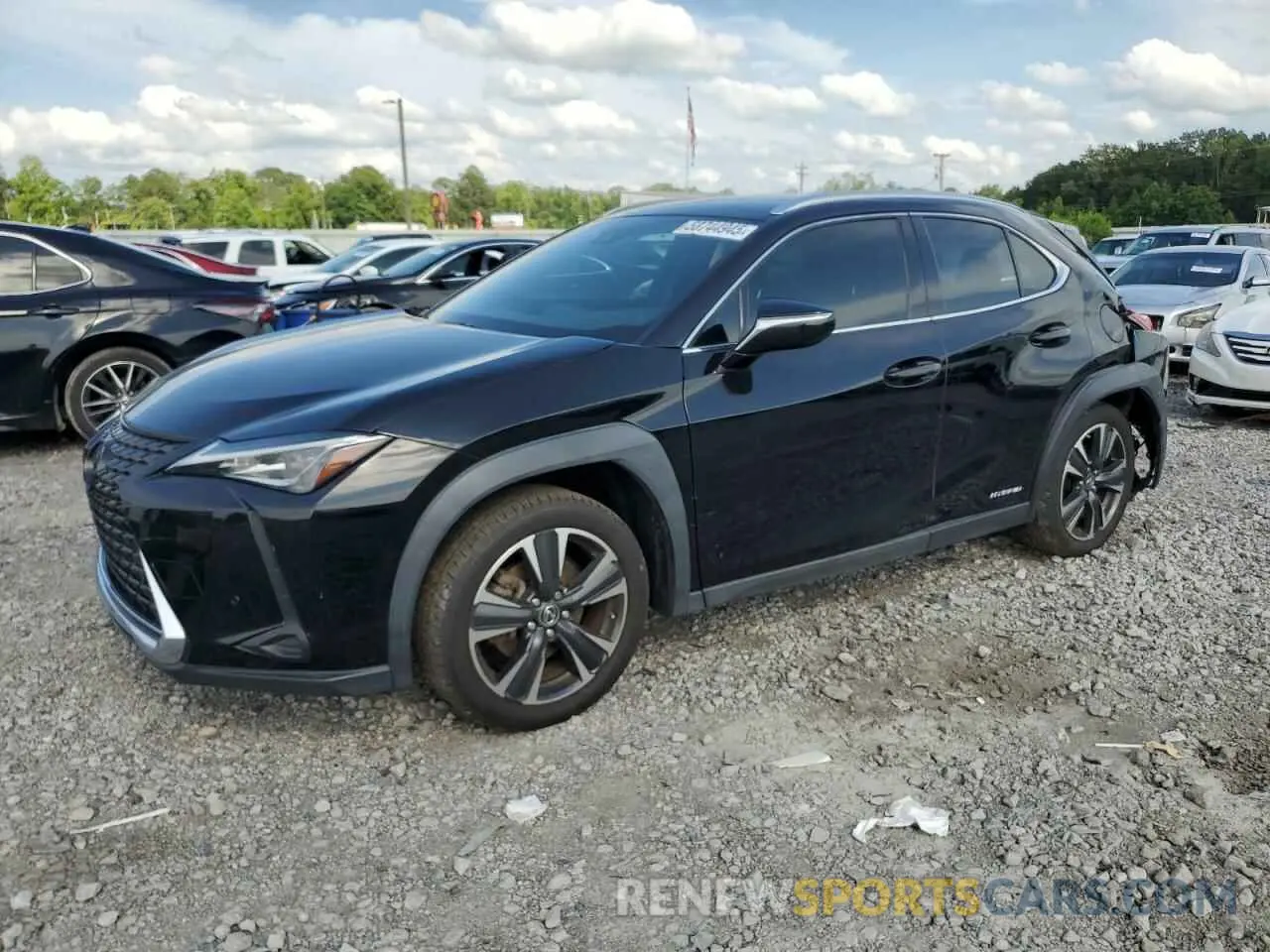 1 Photograph of a damaged car JTHX9JBH2M2049657 LEXUS UX 250H 2021