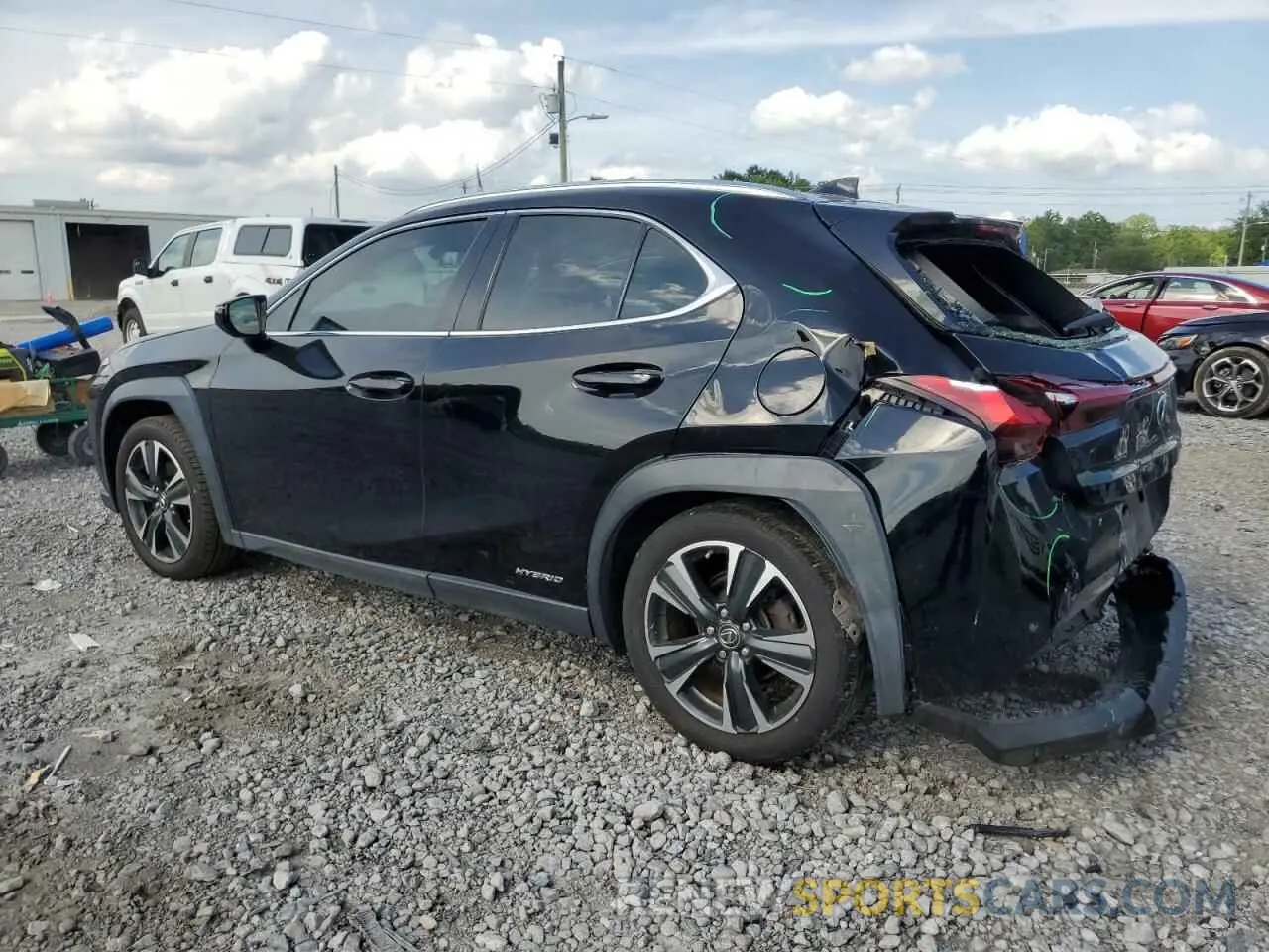 2 Photograph of a damaged car JTHX9JBH2M2049657 LEXUS UX 250H 2021