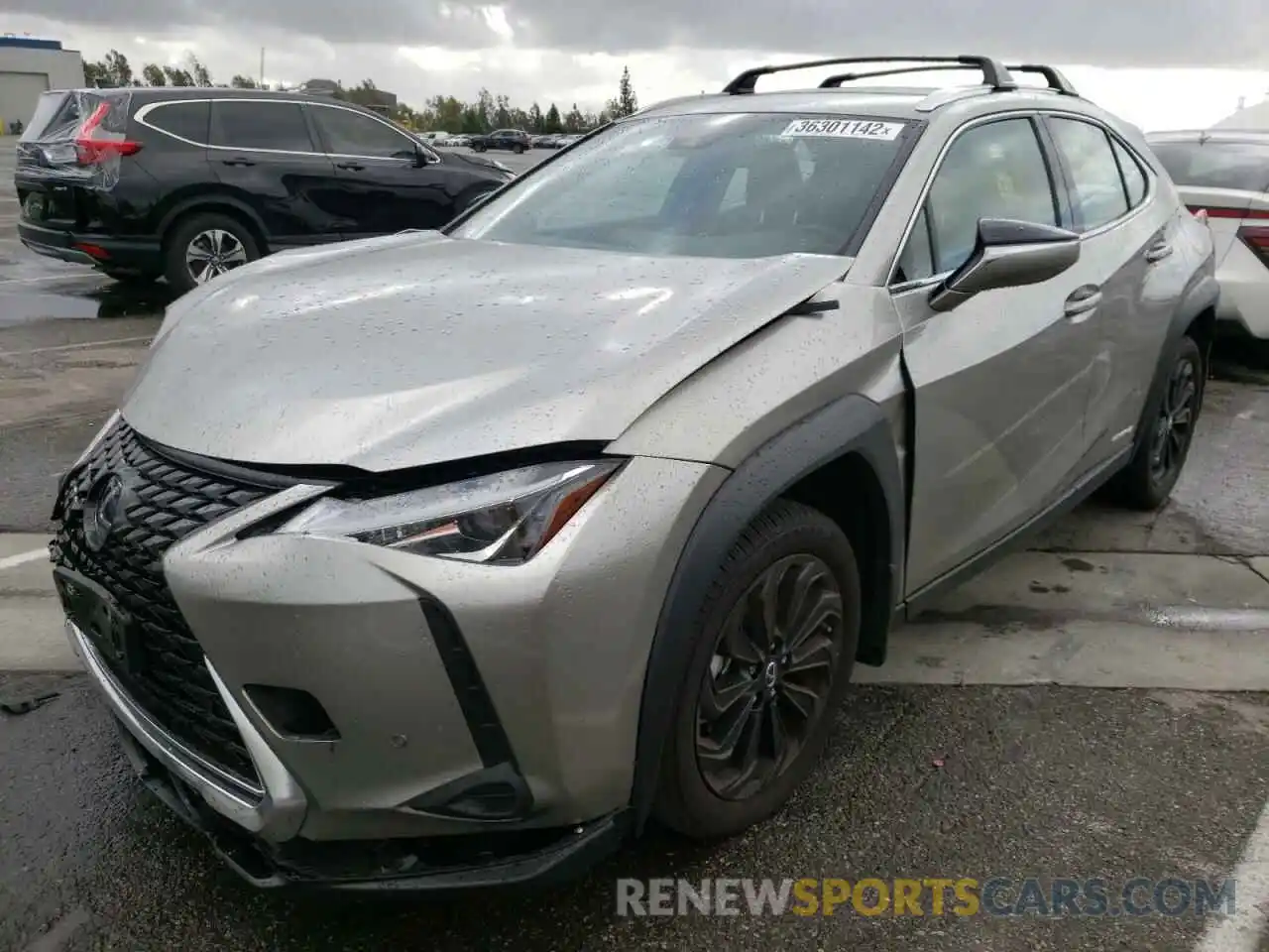 2 Photograph of a damaged car JTHX9JBH2M2053448 LEXUS UX 250H 2021