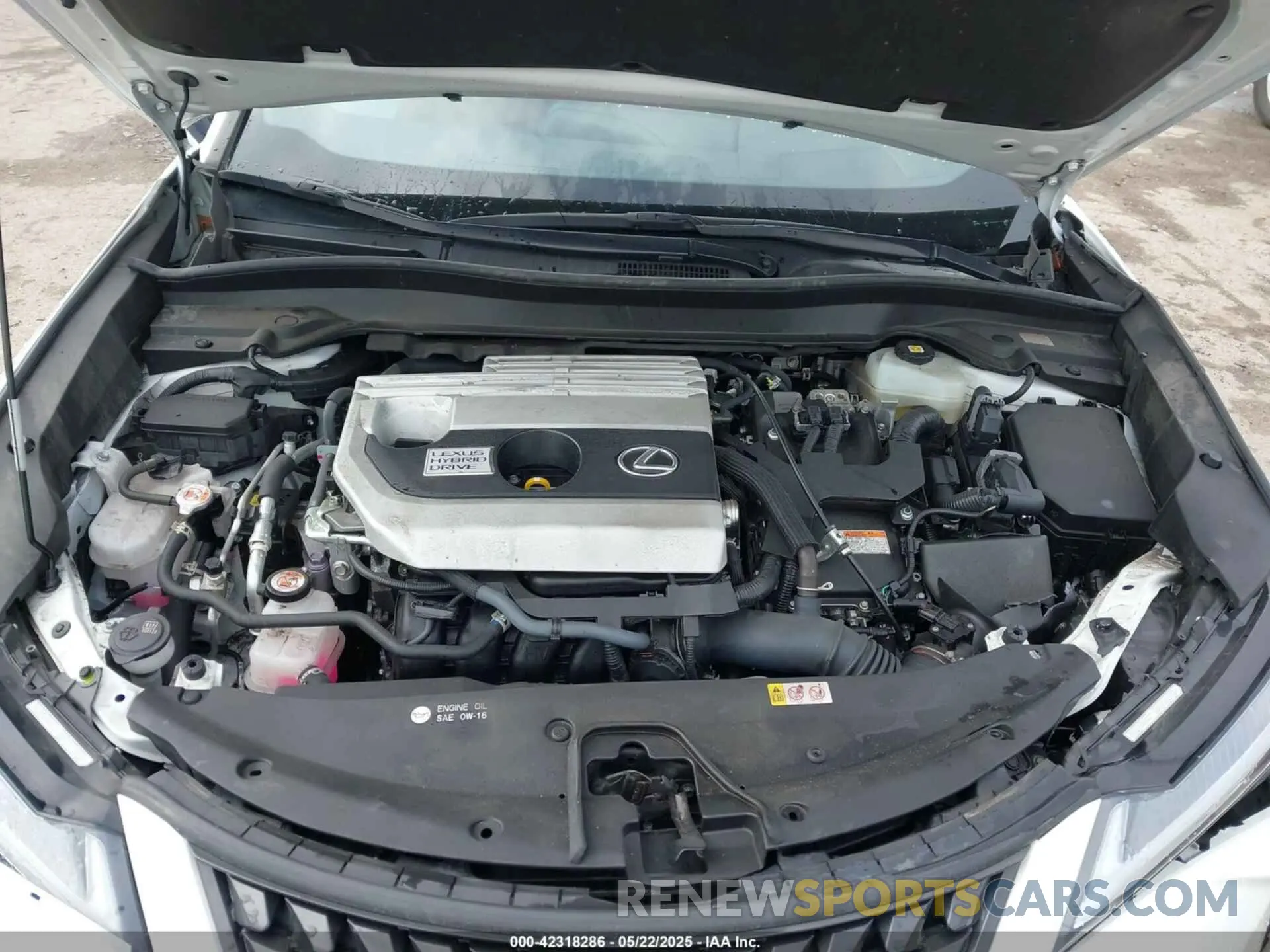10 Photograph of a damaged car JTHX9JBH5M2051466 LEXUS UX 250H 2021