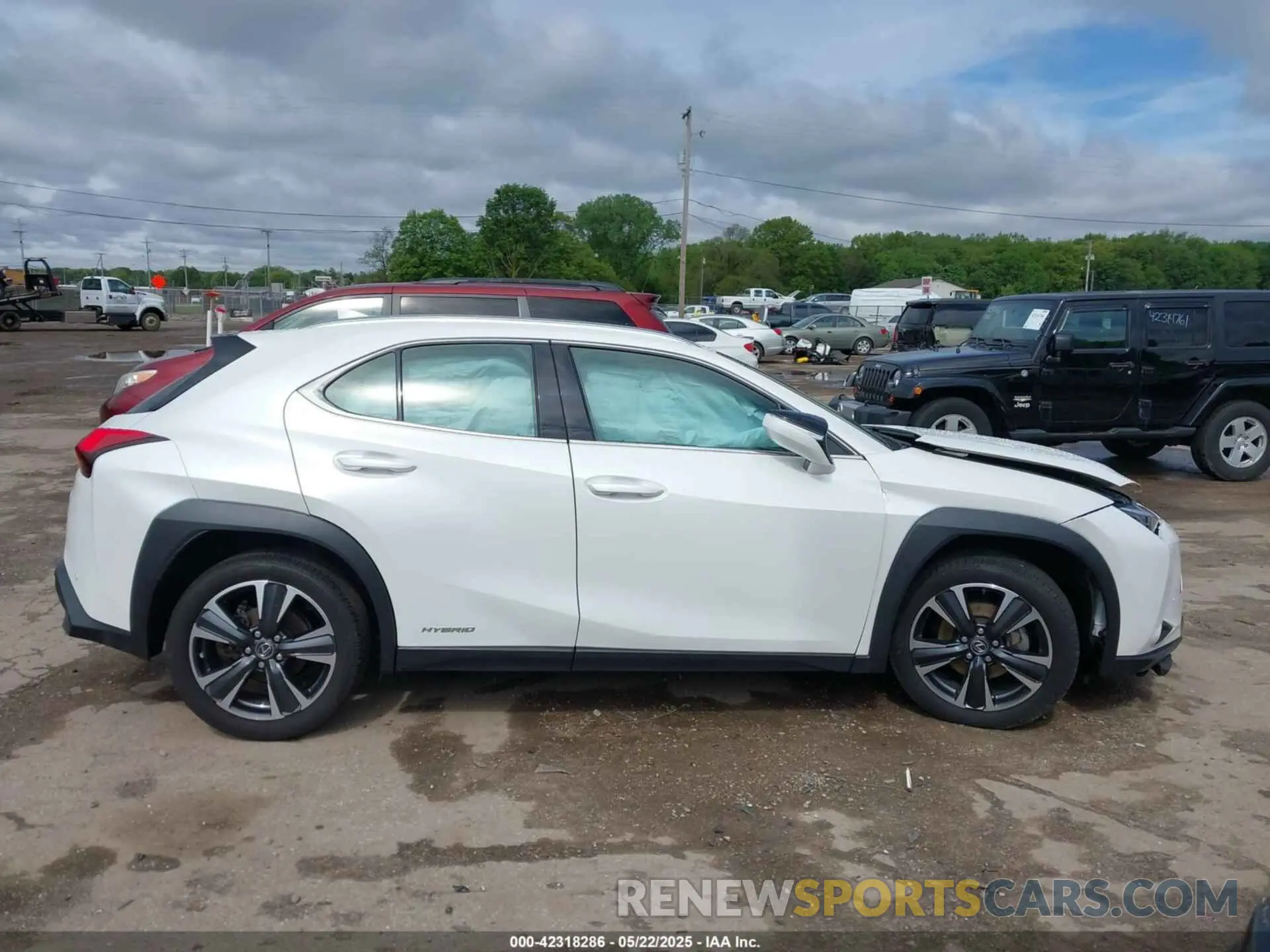 13 Photograph of a damaged car JTHX9JBH5M2051466 LEXUS UX 250H 2021