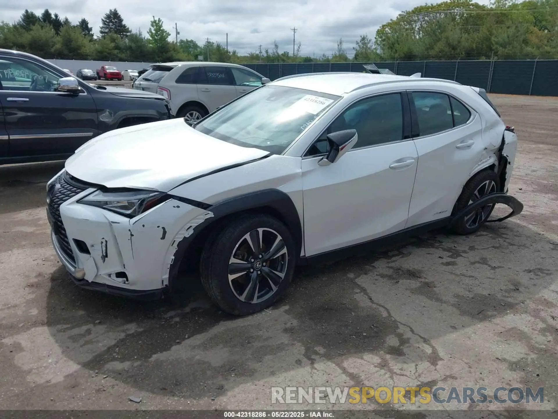 2 Photograph of a damaged car JTHX9JBH5M2051466 LEXUS UX 250H 2021