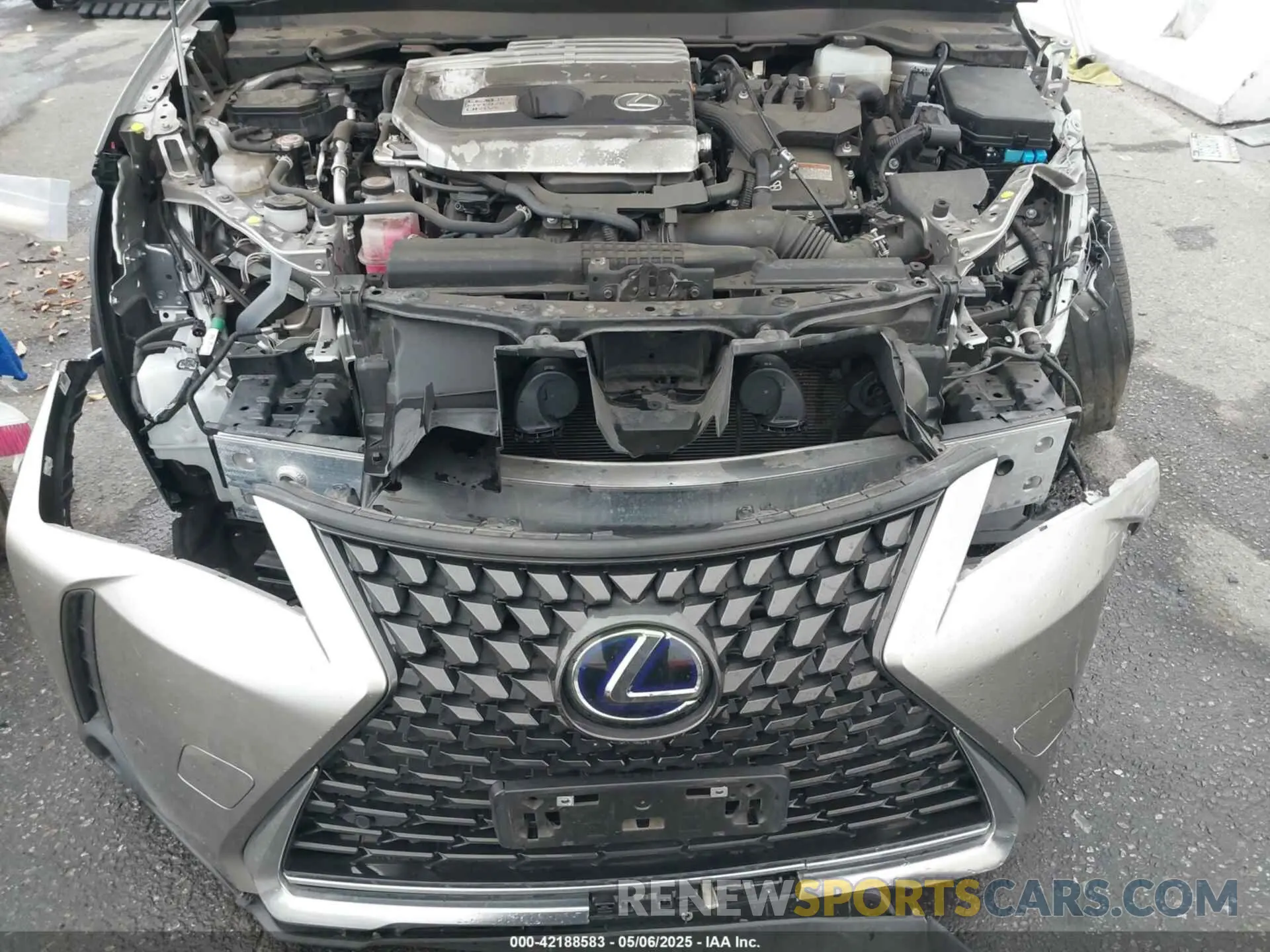 6 Photograph of a damaged car JTHX9JBH5M2051757 LEXUS UX 250H 2021