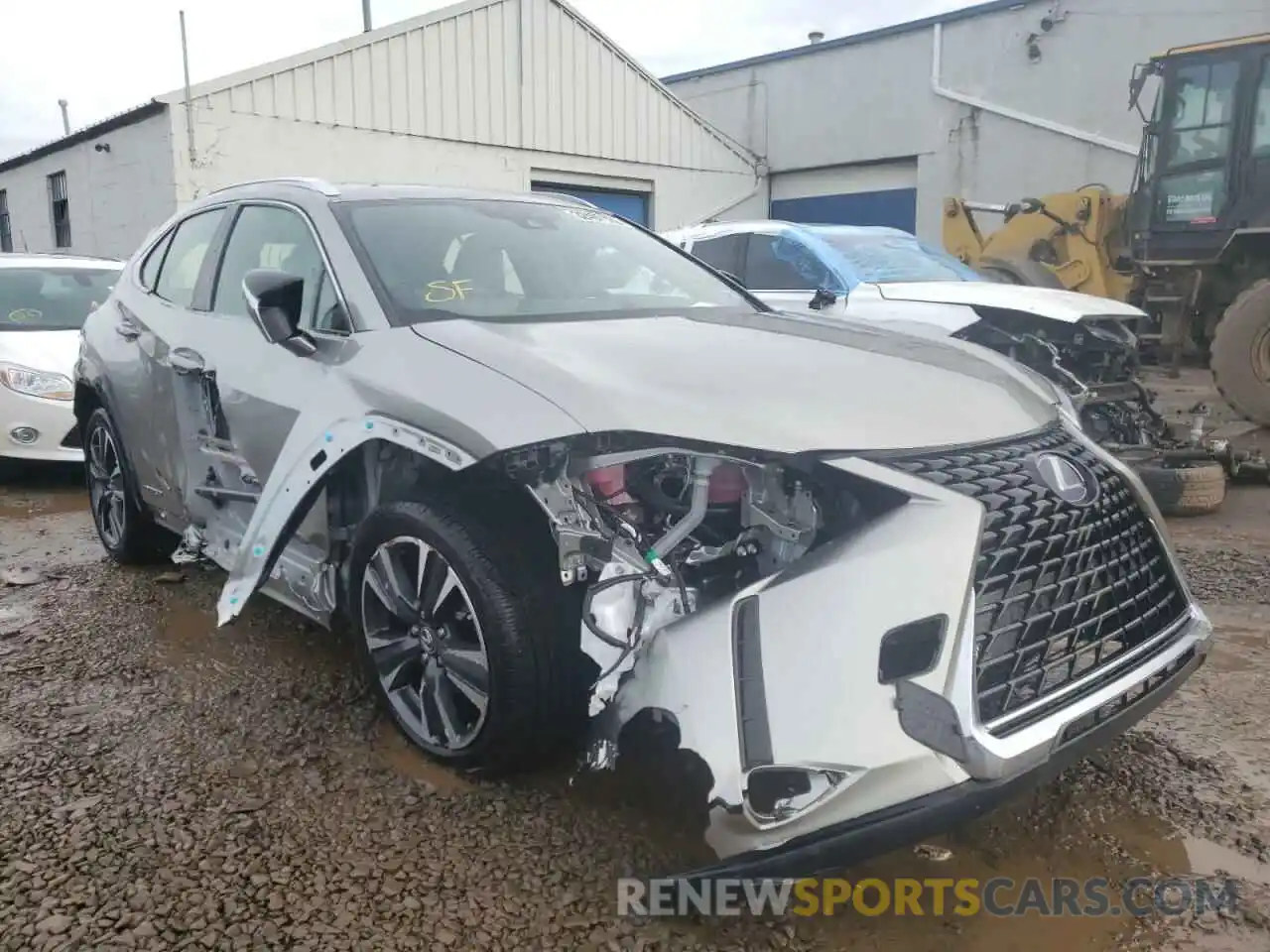 1 Photograph of a damaged car JTHX9JBH6M2049984 LEXUS UX 250H 2021