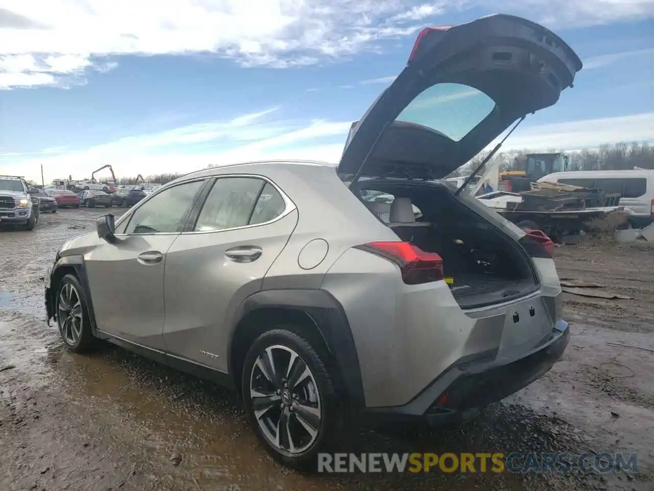 3 Photograph of a damaged car JTHX9JBH6M2049984 LEXUS UX 250H 2021