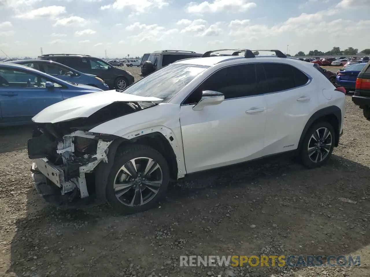 1 Photograph of a damaged car JTHX9JBH6M2052870 LEXUS UX 250H 2021