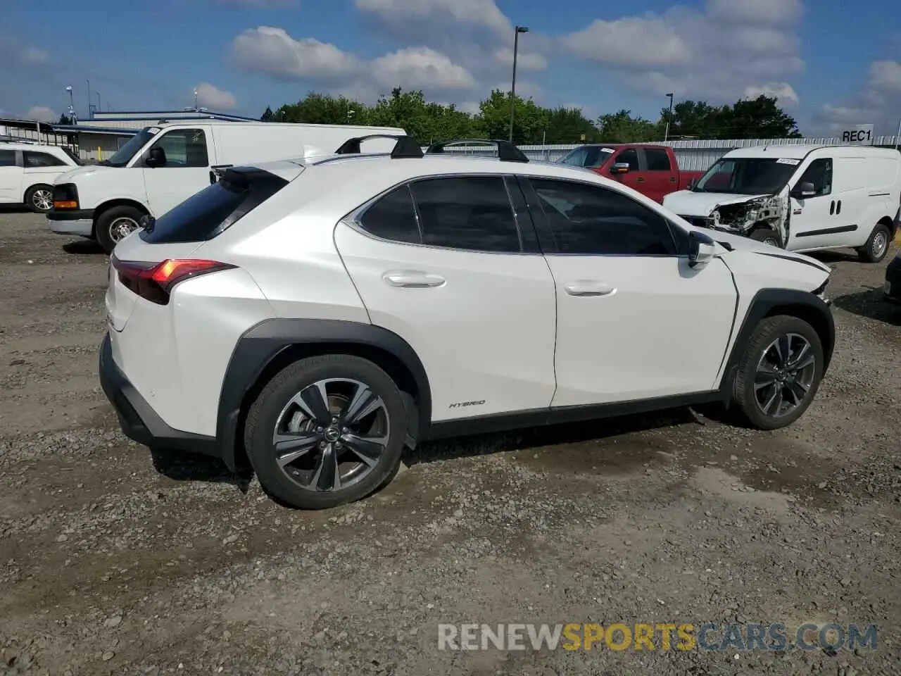 3 Photograph of a damaged car JTHX9JBH6M2052870 LEXUS UX 250H 2021