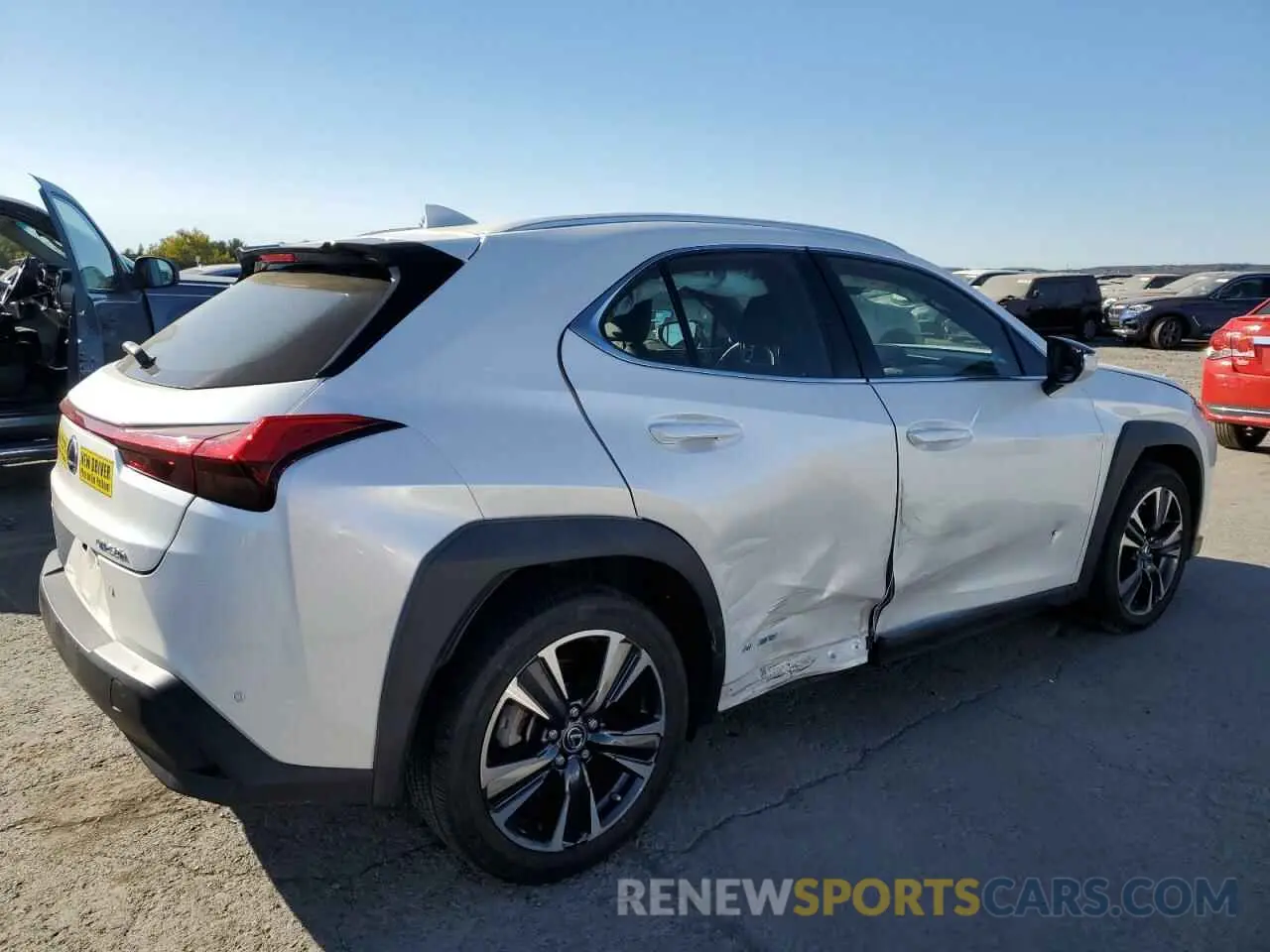 3 Photograph of a damaged car JTHX9JBH7M2040131 LEXUS UX 250H 2021