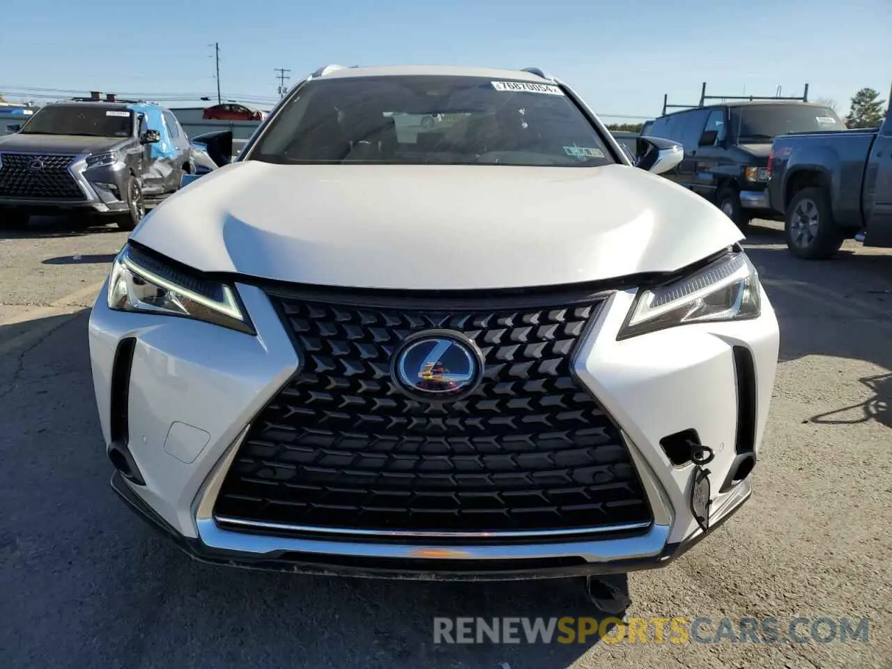 5 Photograph of a damaged car JTHX9JBH7M2040131 LEXUS UX 250H 2021
