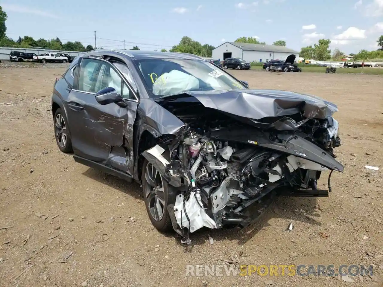 1 Photograph of a damaged car JTHX9JBH8M2044978 LEXUS UX 250H 2021