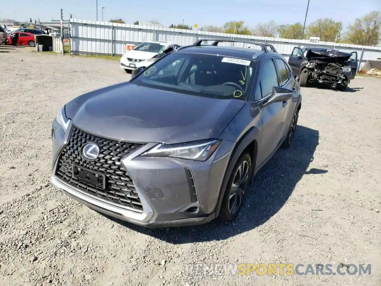 2 Photograph of a damaged car JTHX9JBH8M2053728 LEXUS UX 250H 2021