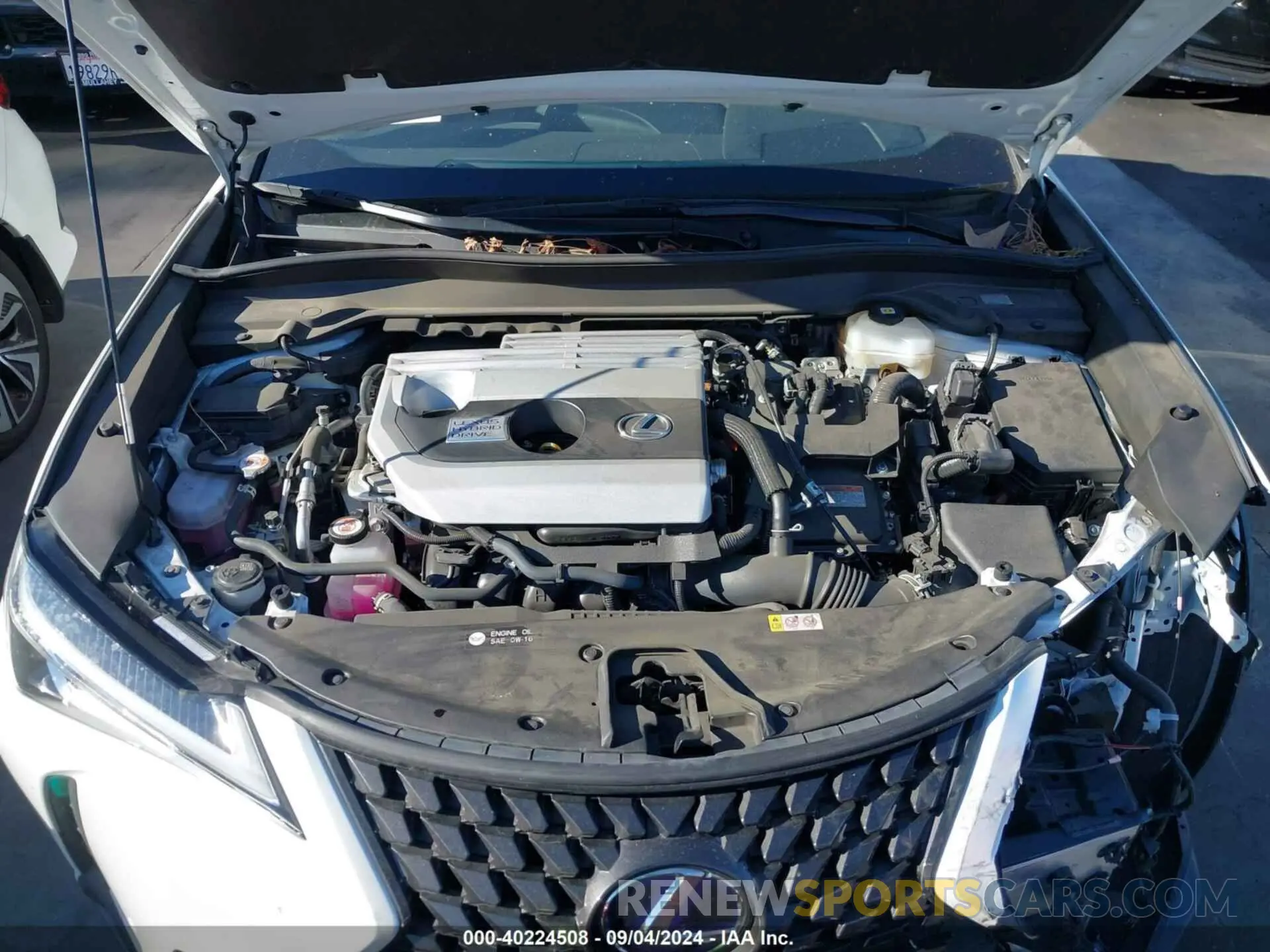 10 Photograph of a damaged car JTHX9JBH9M2053205 LEXUS UX 250H 2021