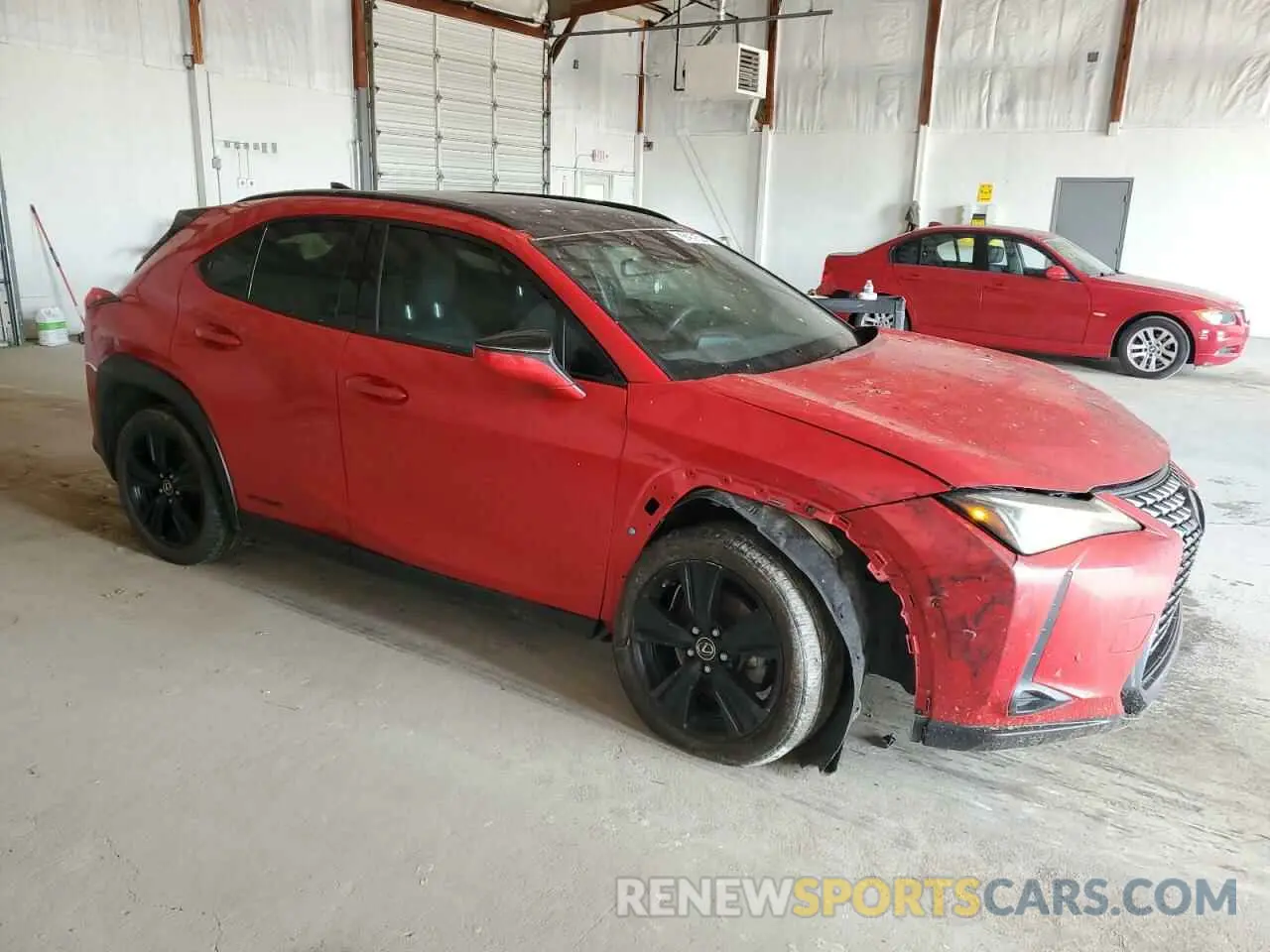 4 Photograph of a damaged car JTHX9JBHXM2051379 LEXUS UX 250H 2021