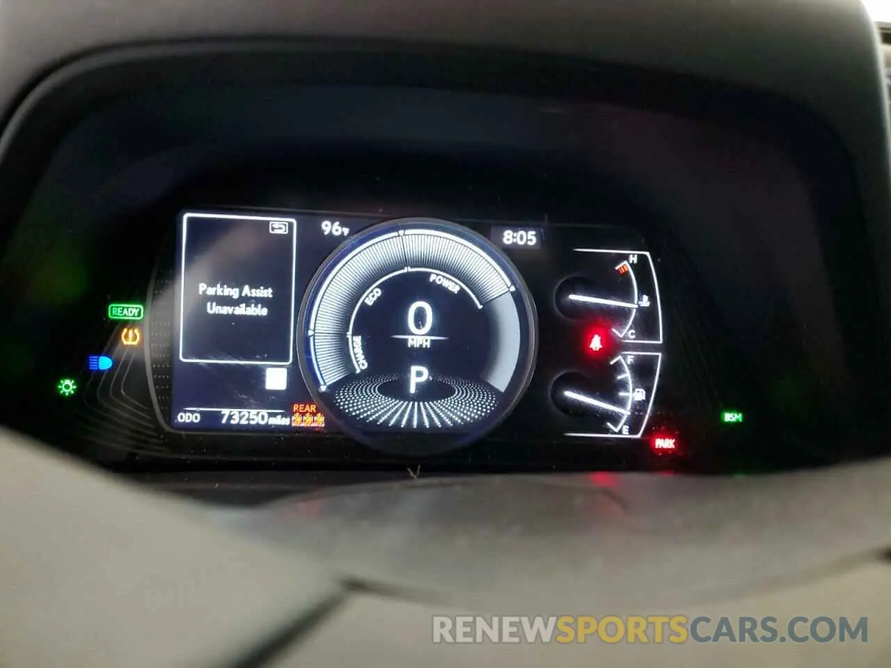 9 Photograph of a damaged car JTHX9JBHXM2051379 LEXUS UX 250H 2021