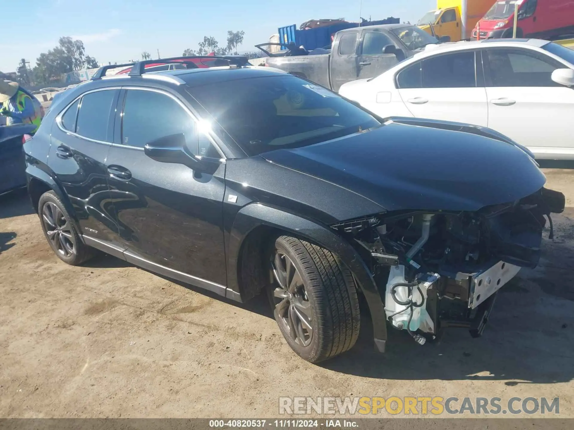 1 Photograph of a damaged car JTHE9JBH9N2061071 LEXUS UX 250H 2022