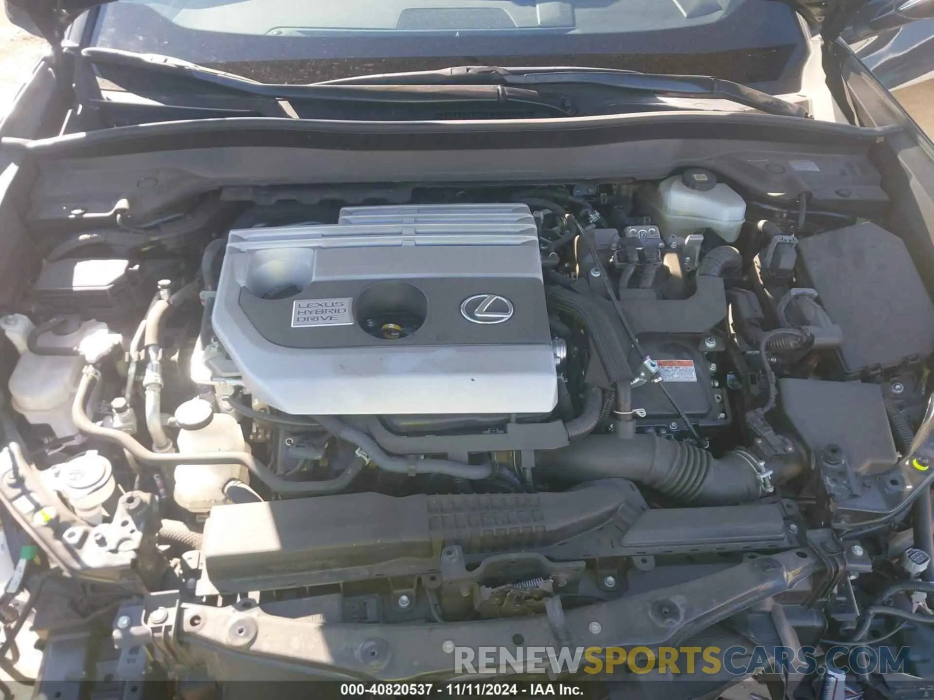 10 Photograph of a damaged car JTHE9JBH9N2061071 LEXUS UX 250H 2022