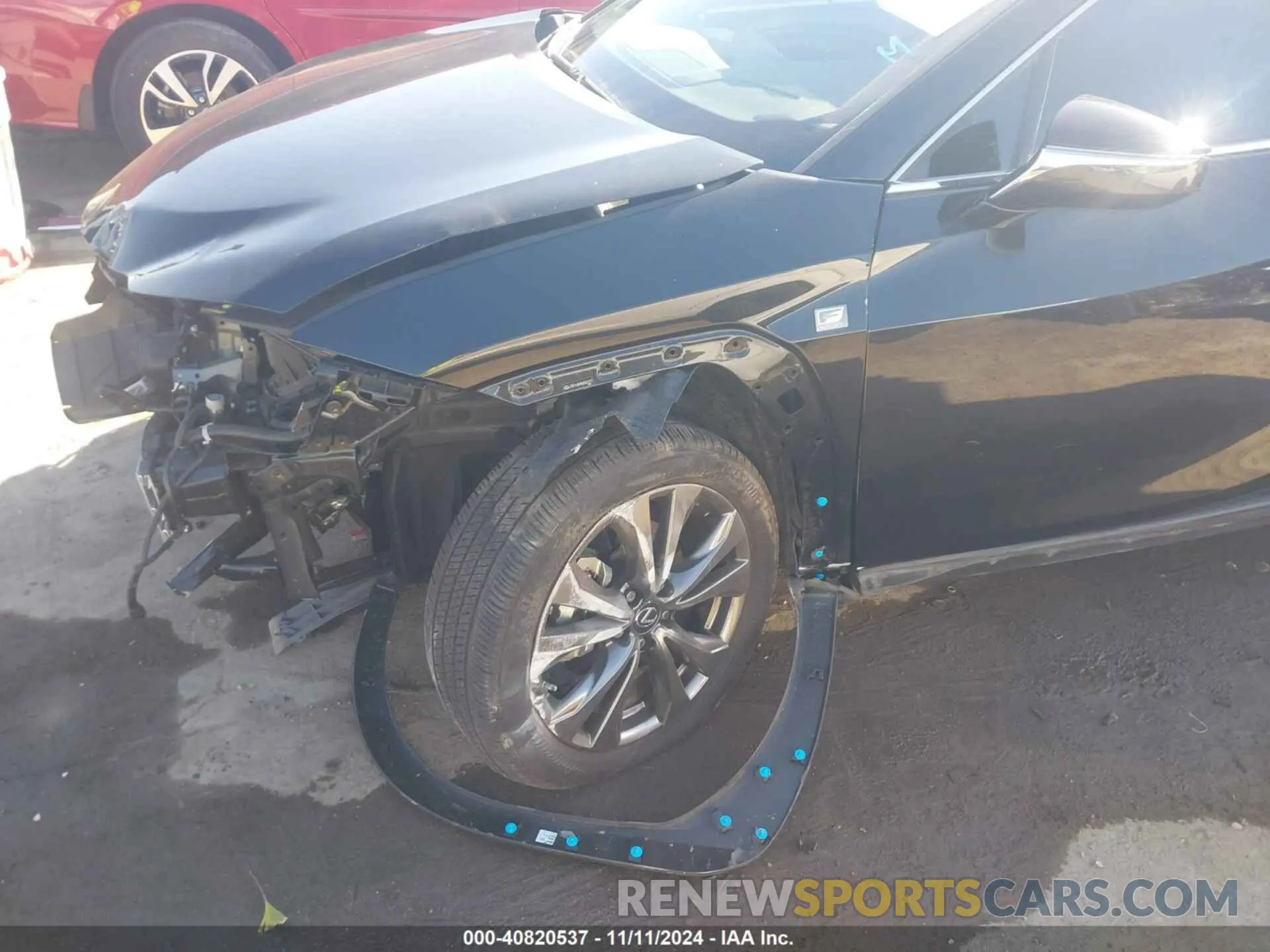 18 Photograph of a damaged car JTHE9JBH9N2061071 LEXUS UX 250H 2022