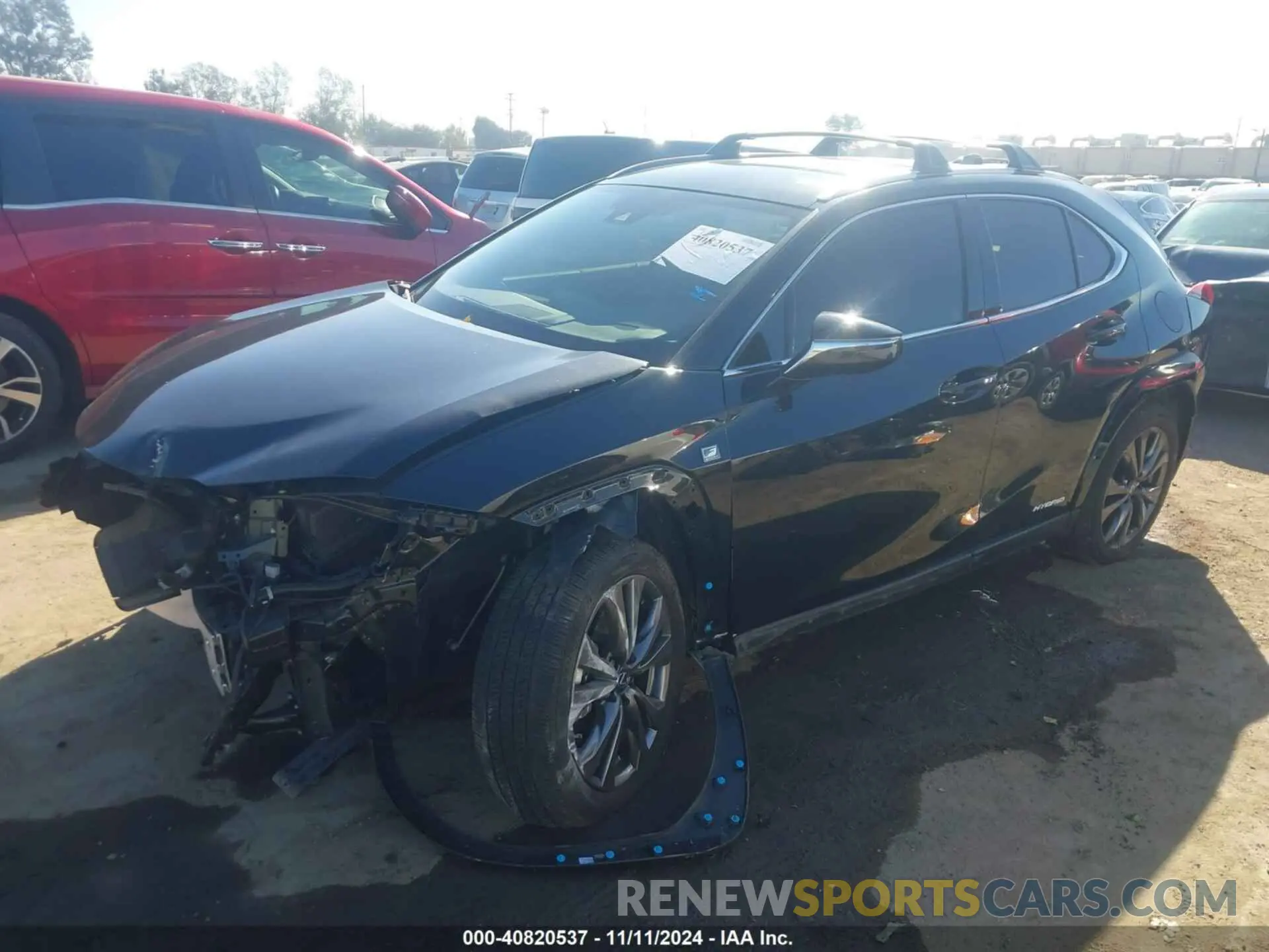 2 Photograph of a damaged car JTHE9JBH9N2061071 LEXUS UX 250H 2022