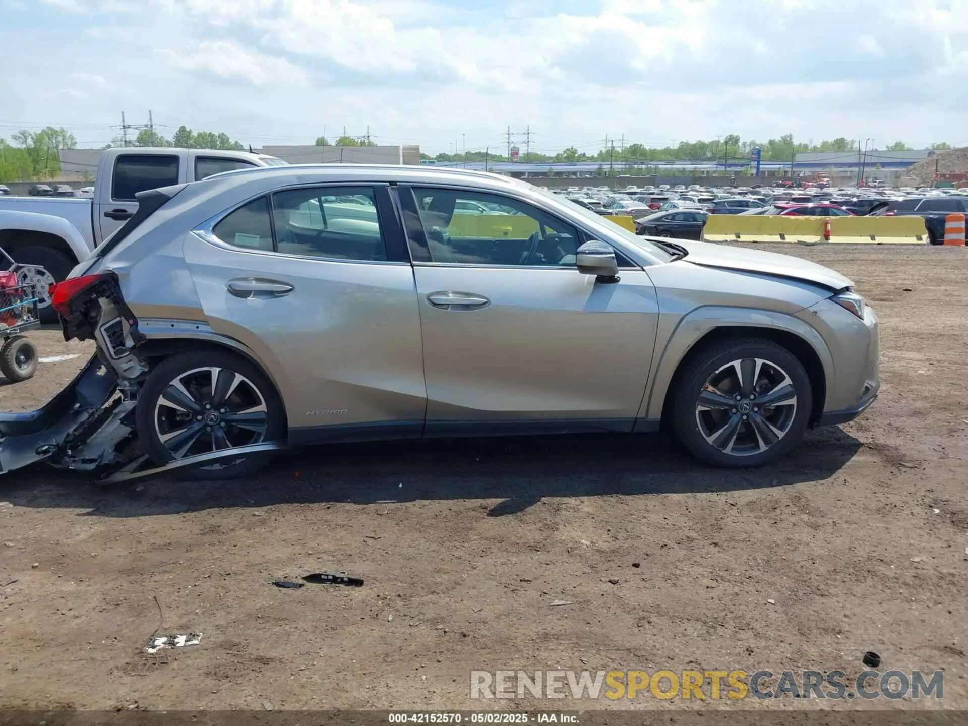 13 Photograph of a damaged car JTHP9JBHXN2054896 LEXUS UX 250H 2022