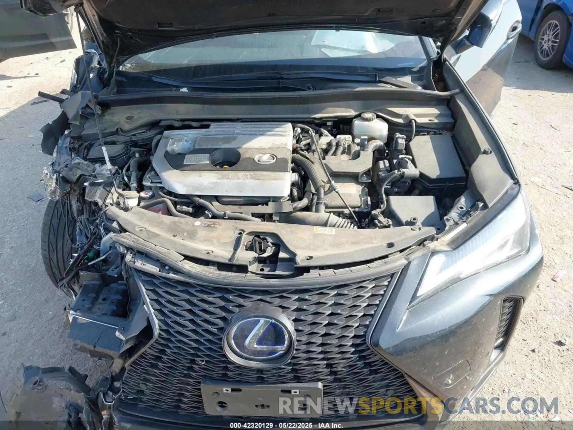 10 Photograph of a damaged car JTHR9JBHXN2058276 LEXUS UX 250H 2022