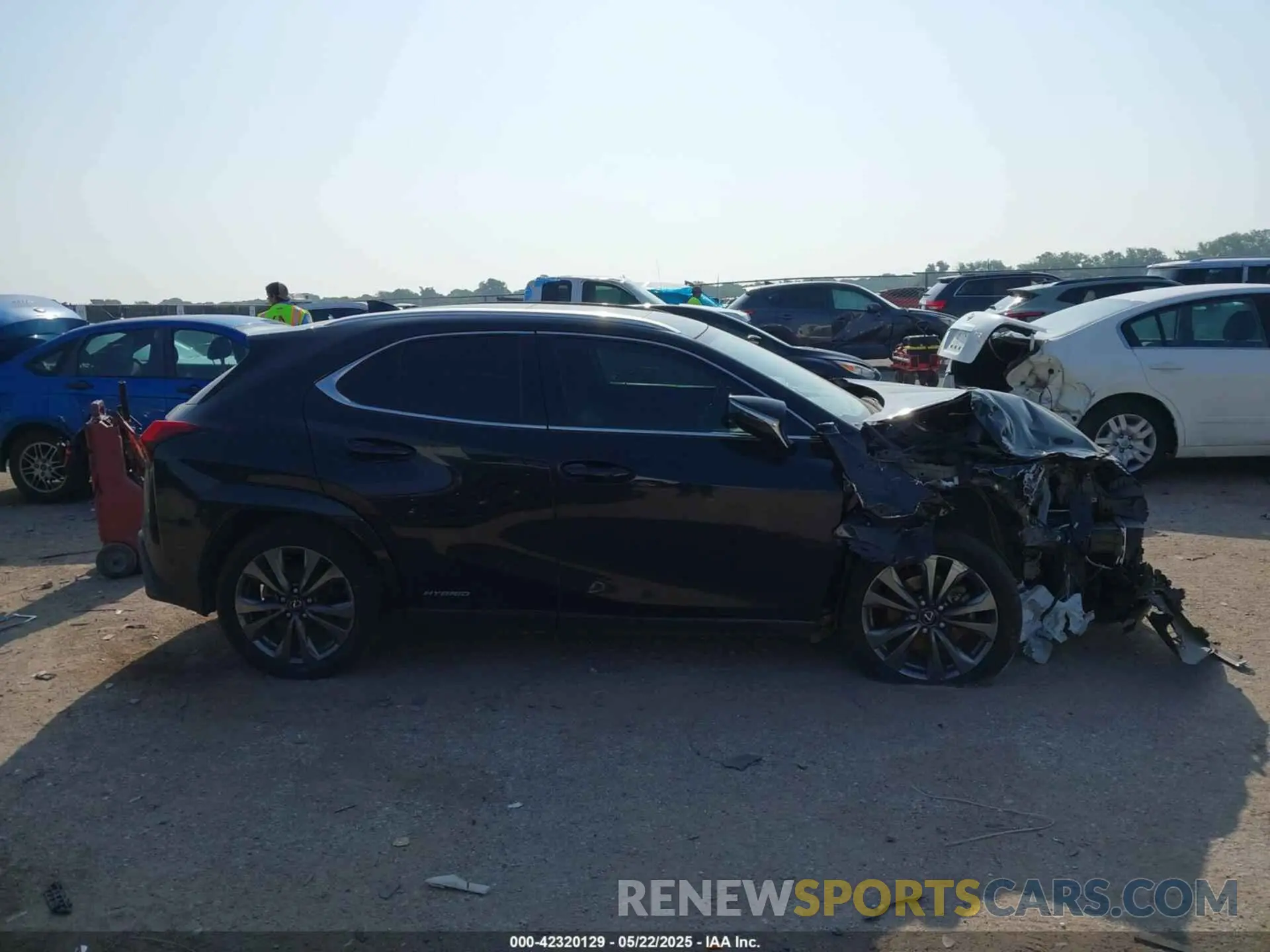 13 Photograph of a damaged car JTHR9JBHXN2058276 LEXUS UX 250H 2022