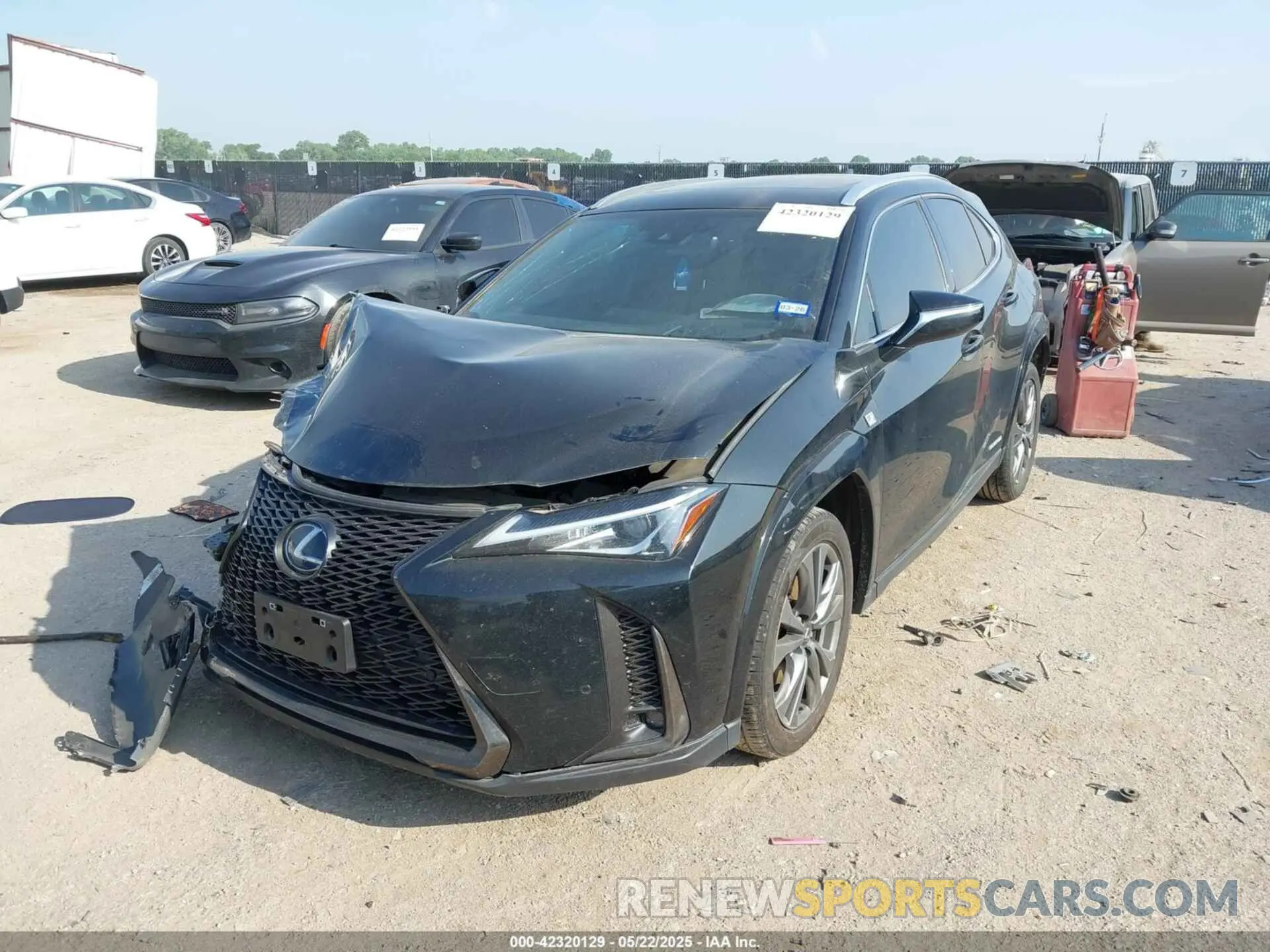2 Photograph of a damaged car JTHR9JBHXN2058276 LEXUS UX 250H 2022