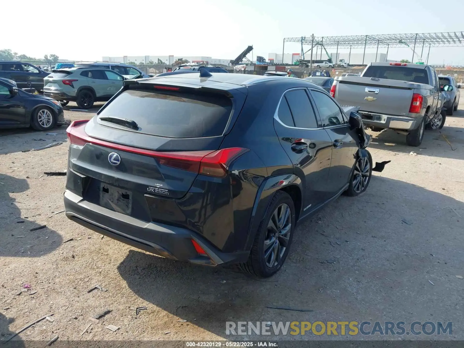 4 Photograph of a damaged car JTHR9JBHXN2058276 LEXUS UX 250H 2022