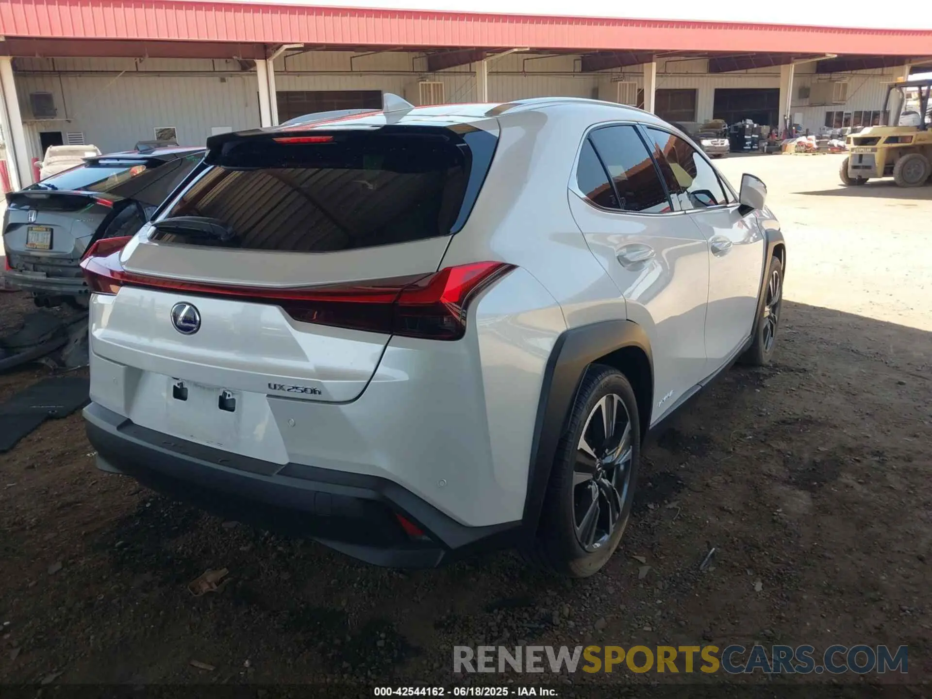 4 Photograph of a damaged car JTHX9JBH1N2062367 LEXUS UX 250H 2022