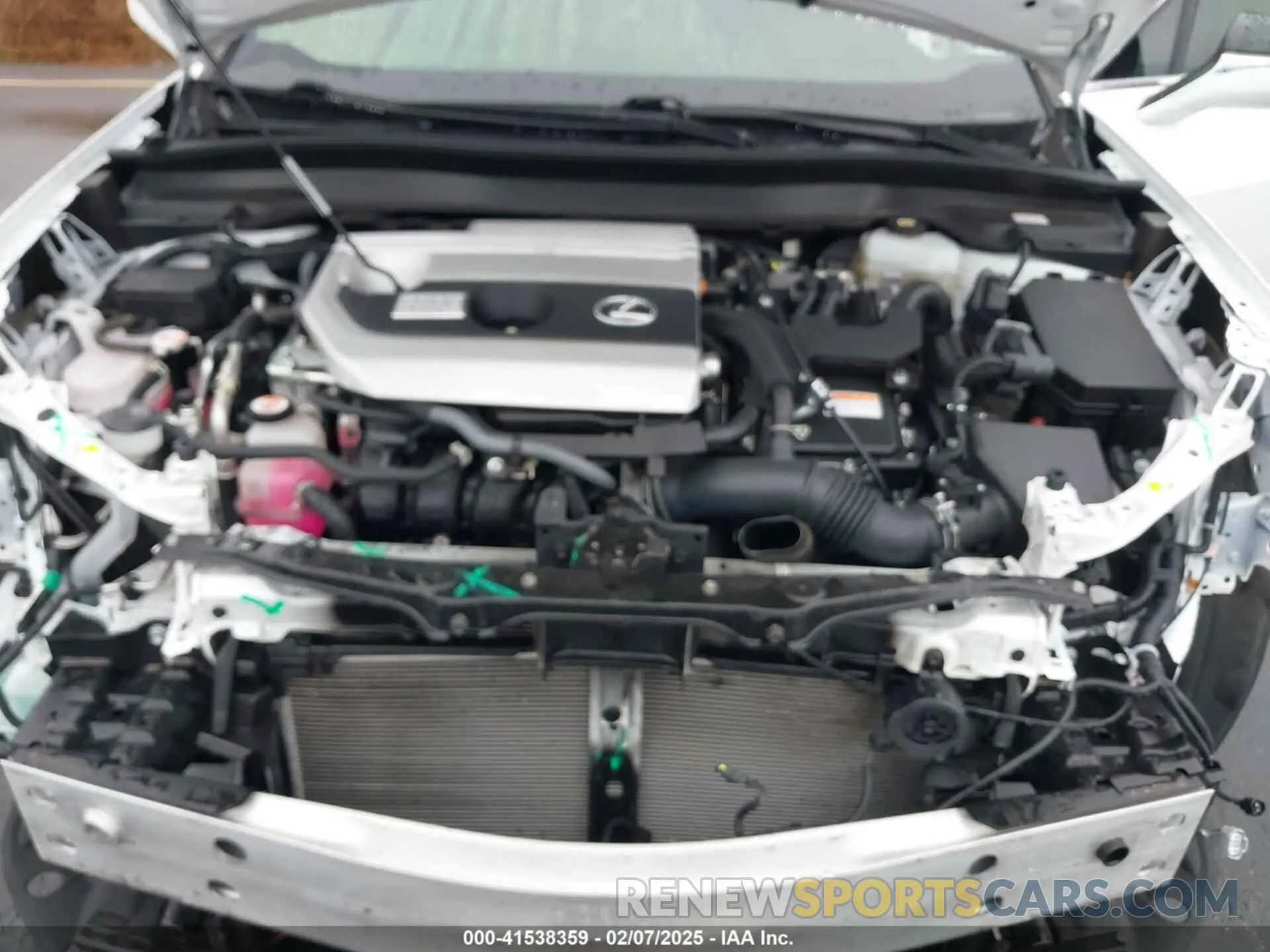10 Photograph of a damaged car JTHX9JBH5N2056118 LEXUS UX 250H 2022
