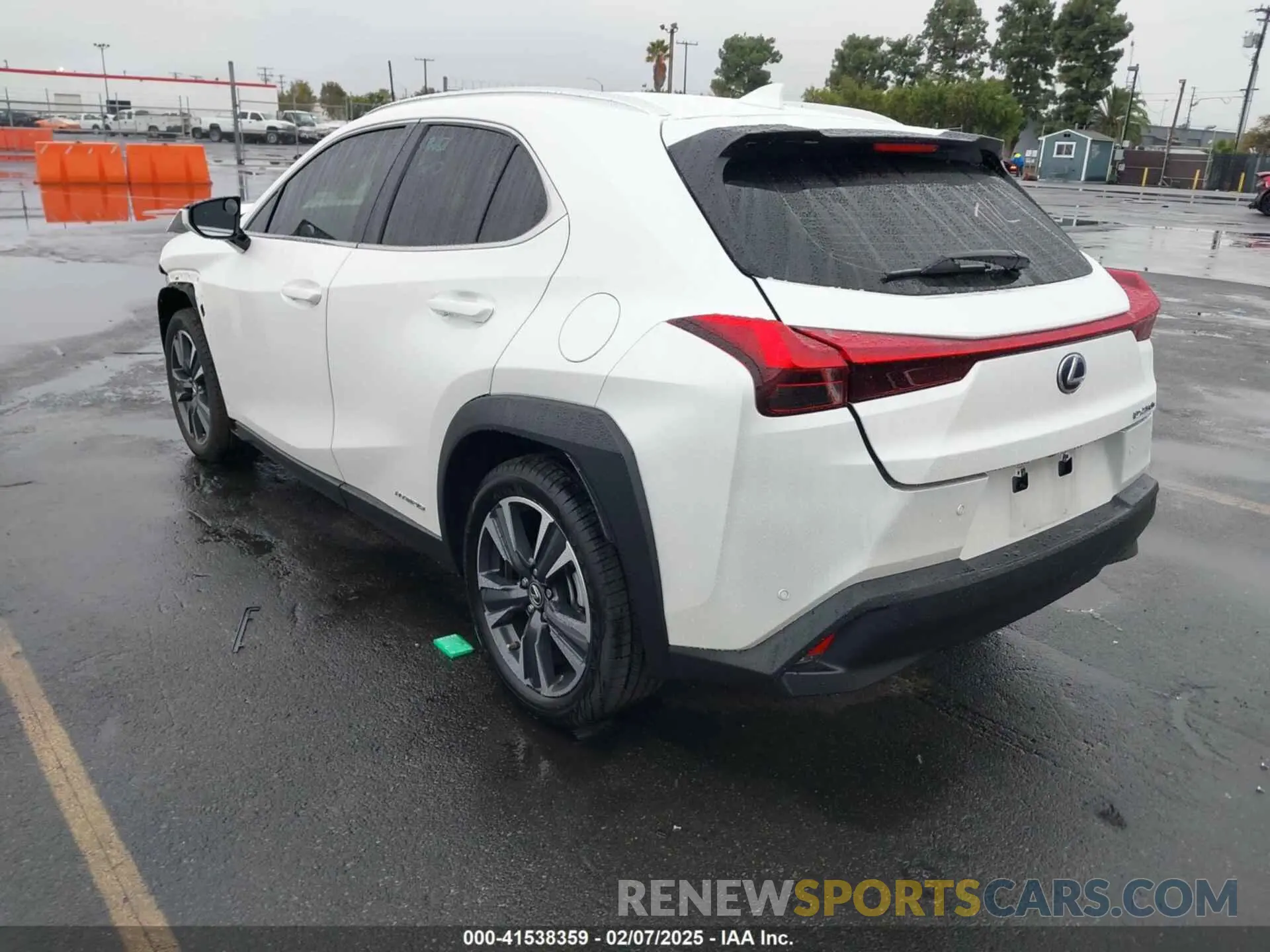 3 Photograph of a damaged car JTHX9JBH5N2056118 LEXUS UX 250H 2022