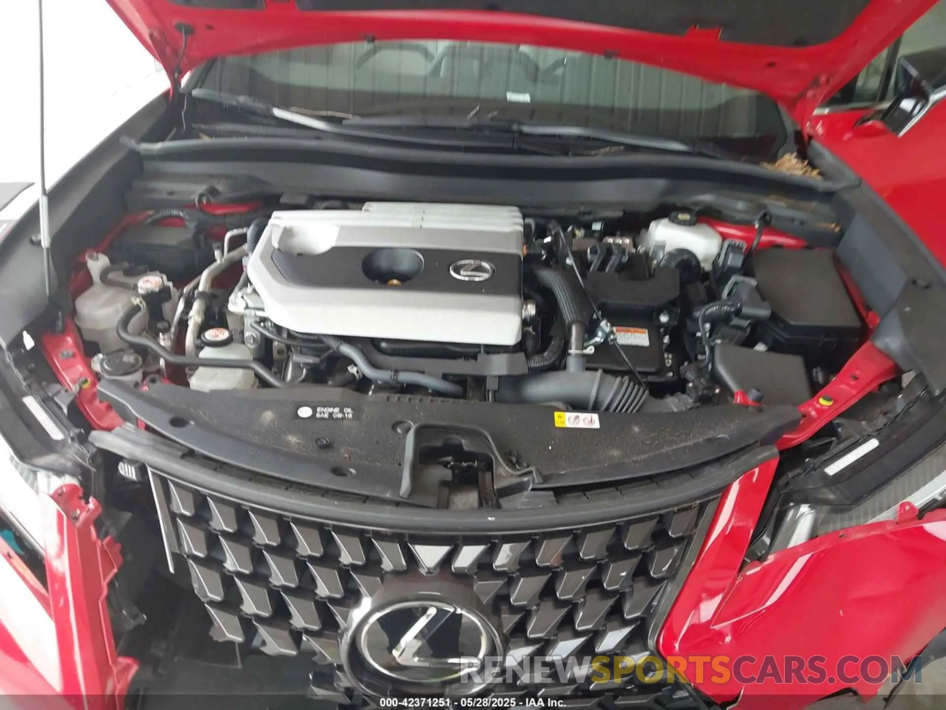 10 Photograph of a damaged car JTHP6JBH1P2141792 LEXUS UX 250H 2023