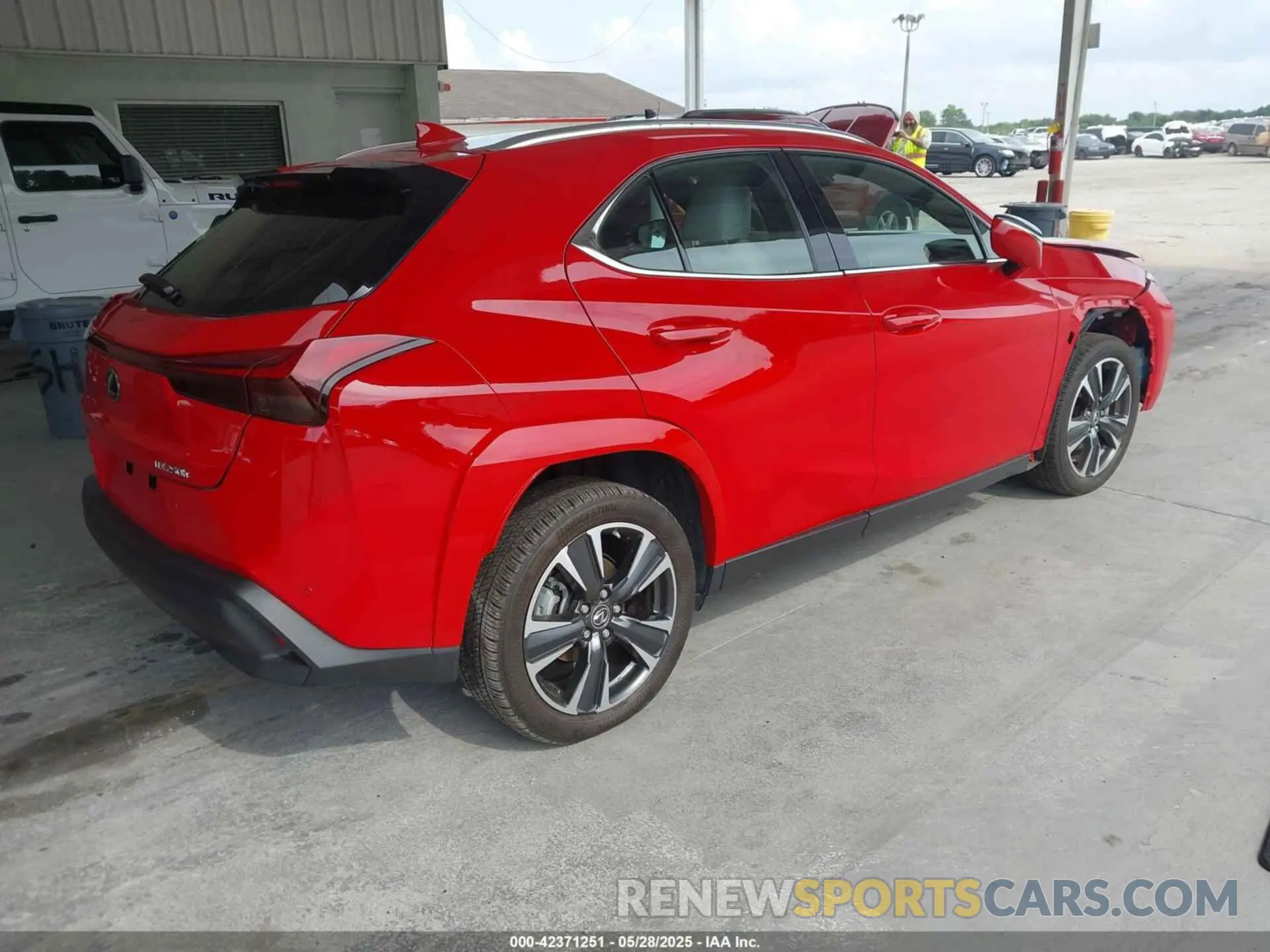 4 Photograph of a damaged car JTHP6JBH1P2141792 LEXUS UX 250H 2023
