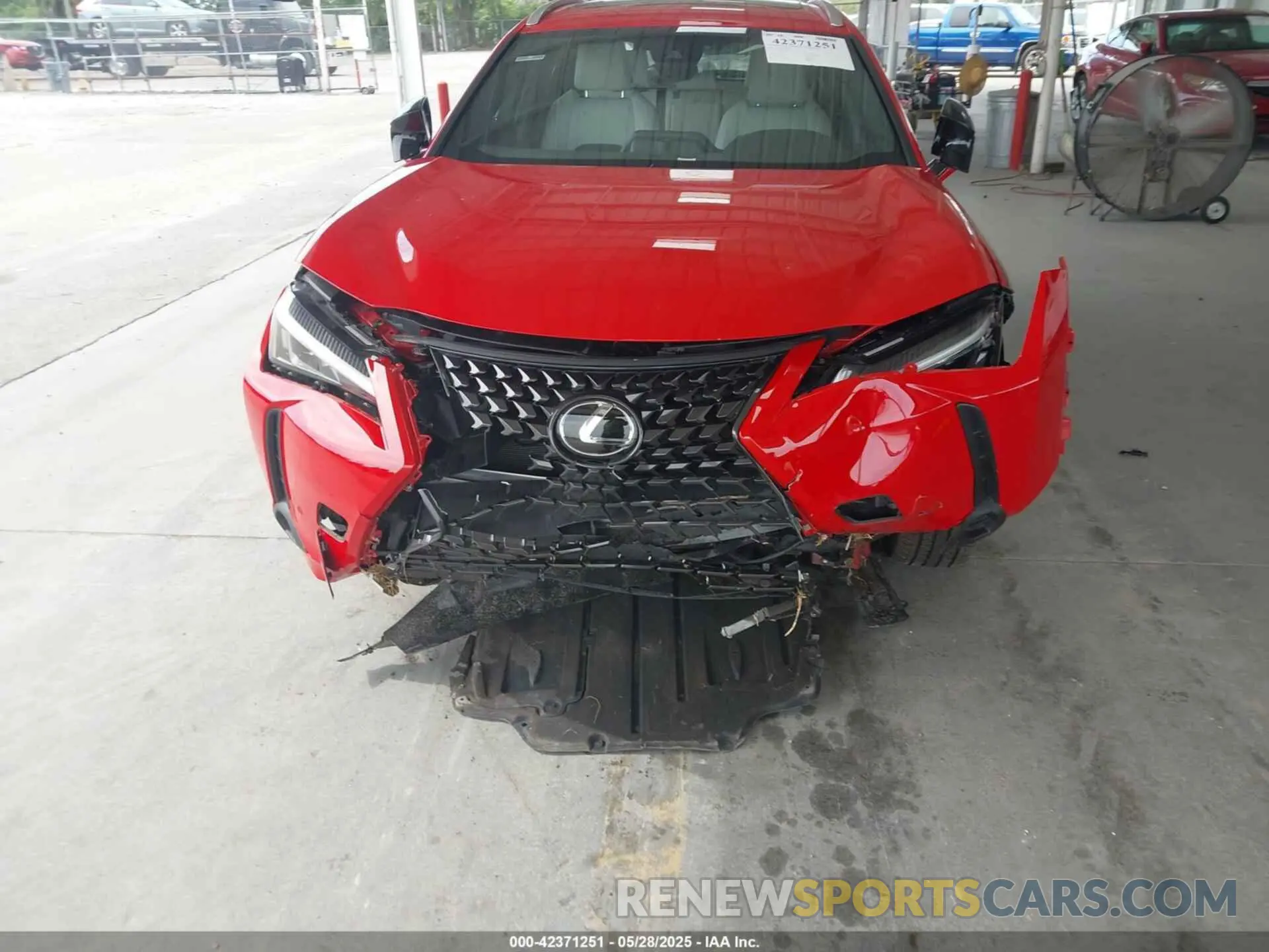 6 Photograph of a damaged car JTHP6JBH1P2141792 LEXUS UX 250H 2023